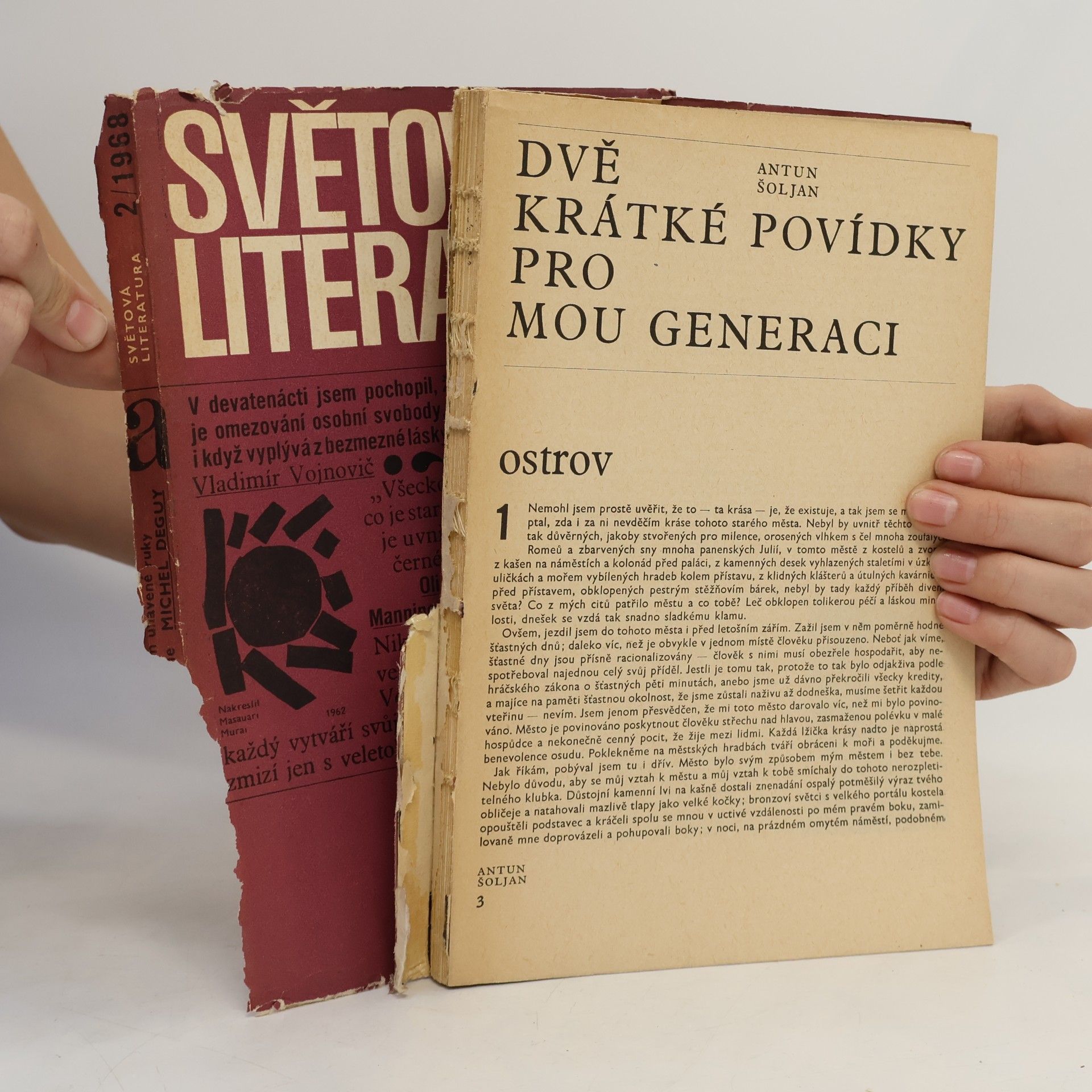 Various authors Světová literatura 2/1968