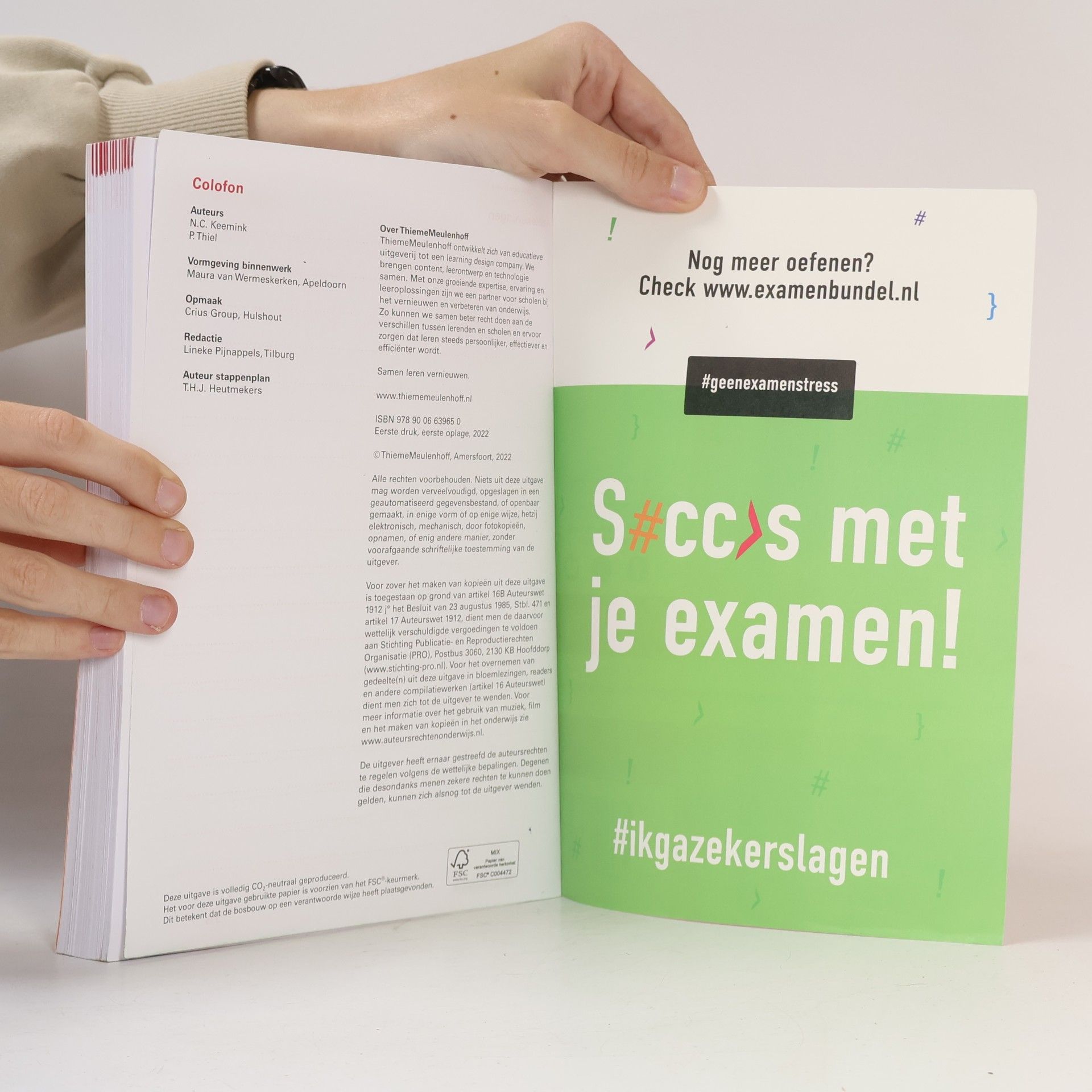 M.C. Keermink Examenbundel: VWO Wiskunde B 2022/2023