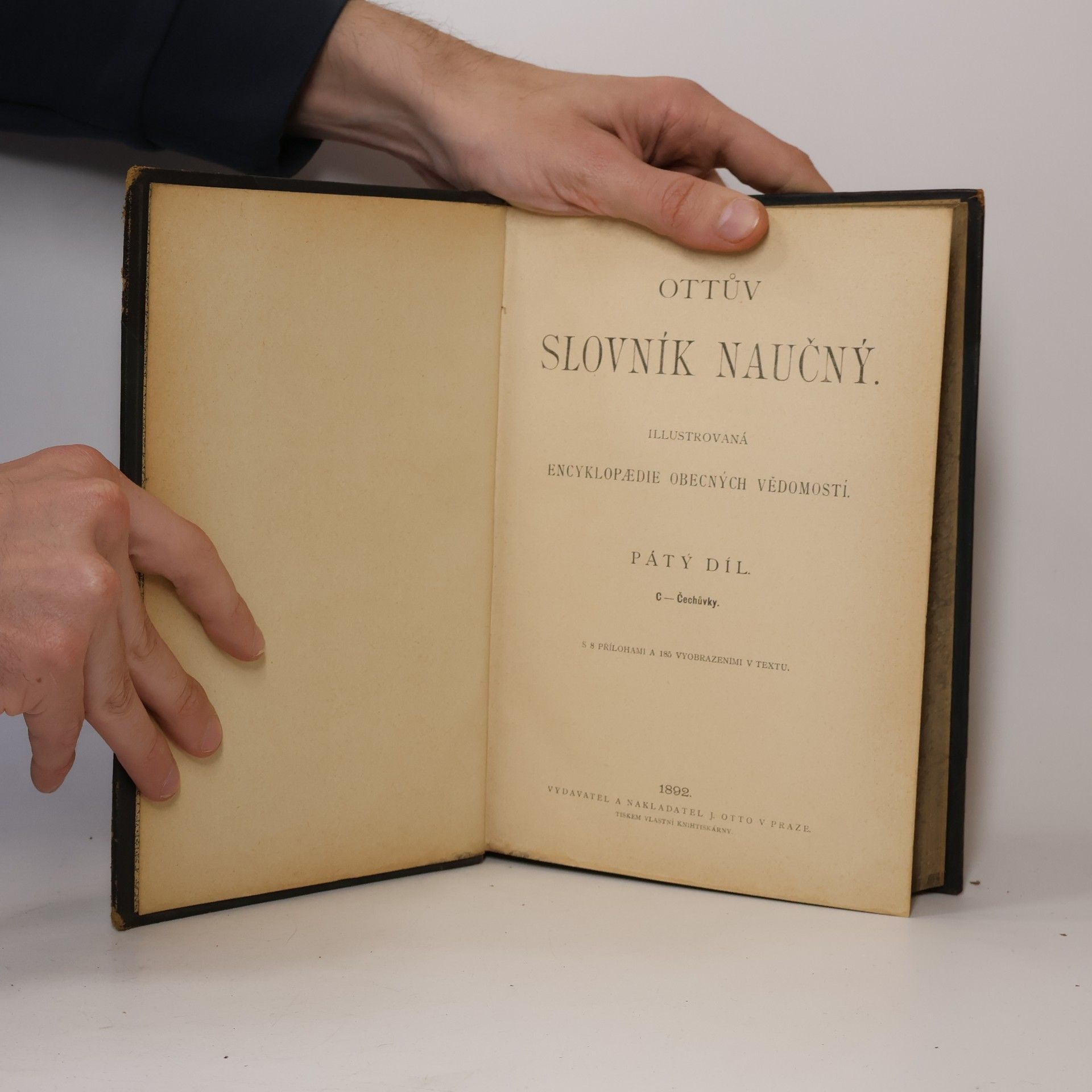 Various authors Ottův slovník naučný V.