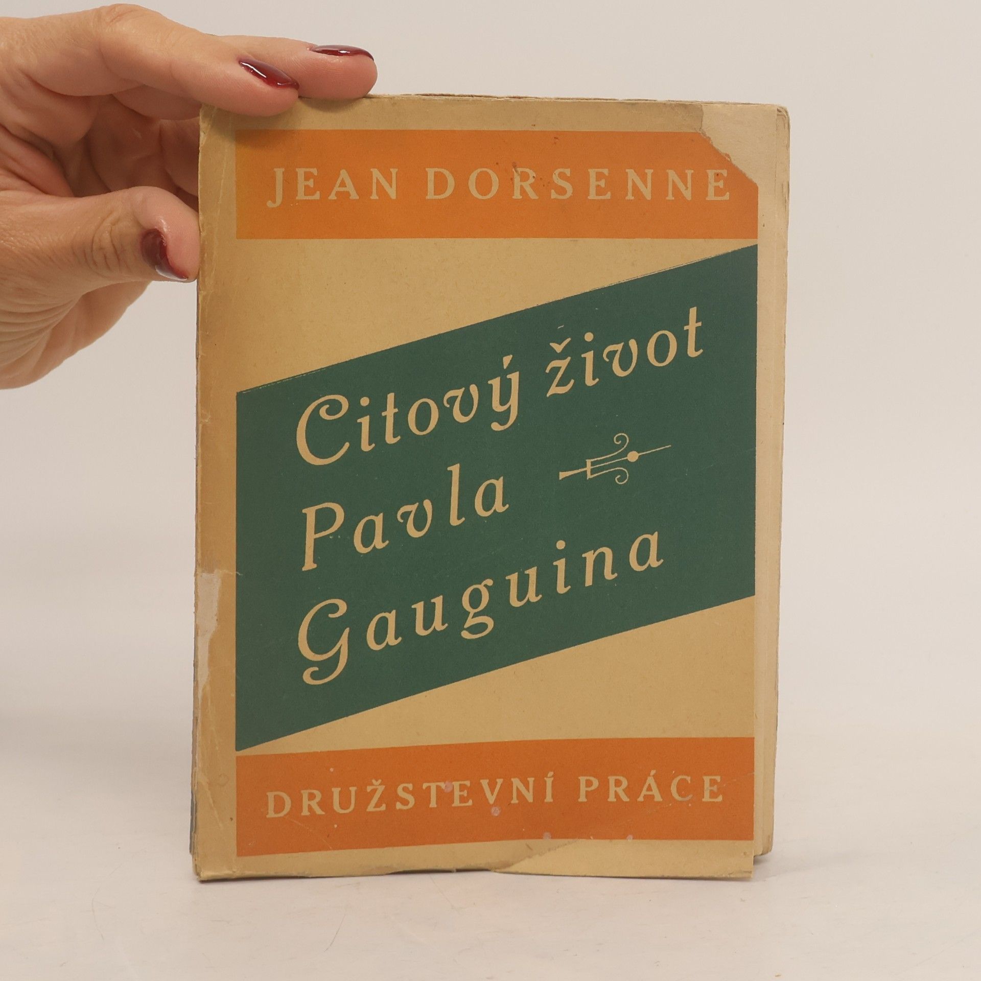 Jean Dorsenne Citový život Pavla Gauguna