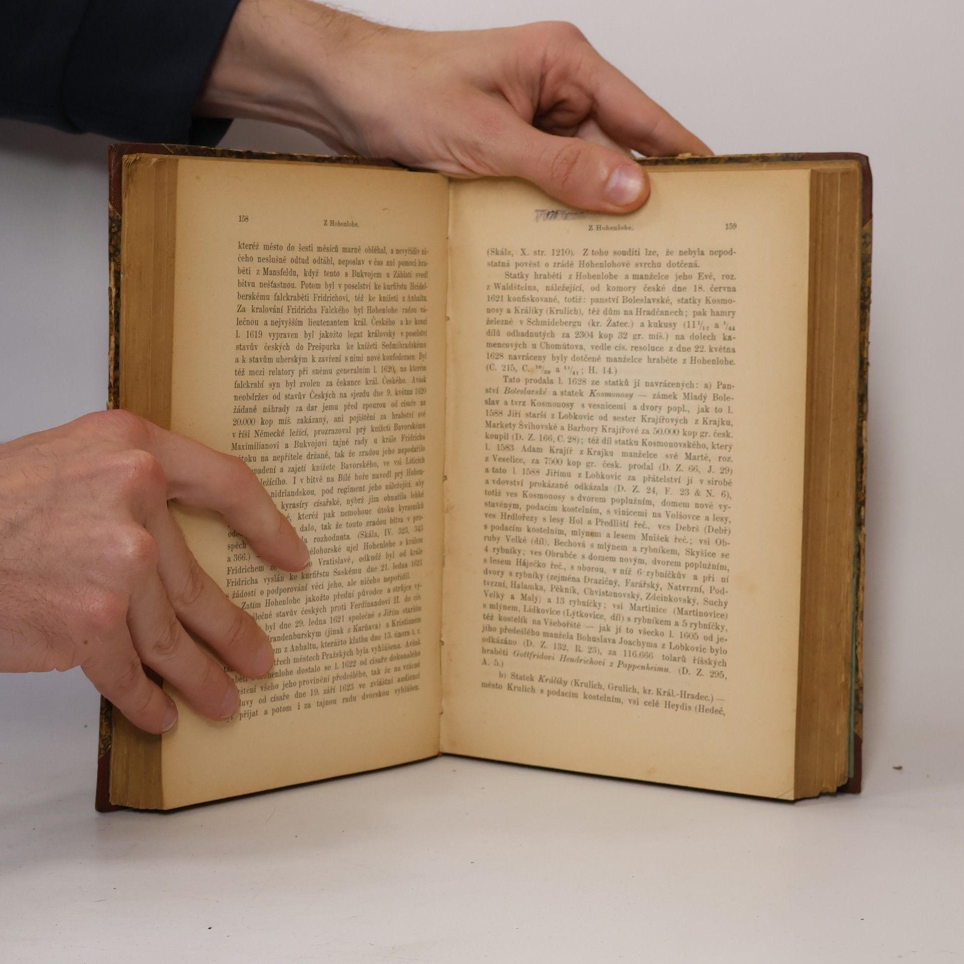 Tomáš Václav Bílek Dějiny konfiskací v Čechách po r. 1618