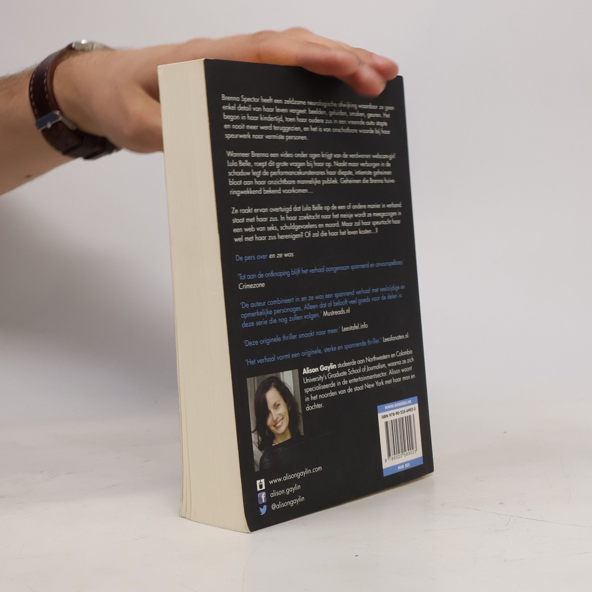 Alison Gaylin In het donker (Brenna Spector Book 2)