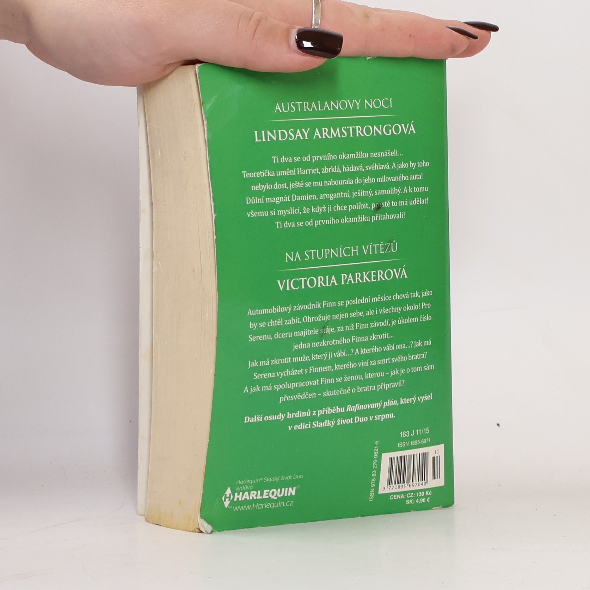 Lindsay Armstrong Australanovy noci. Na stupních vítězů.