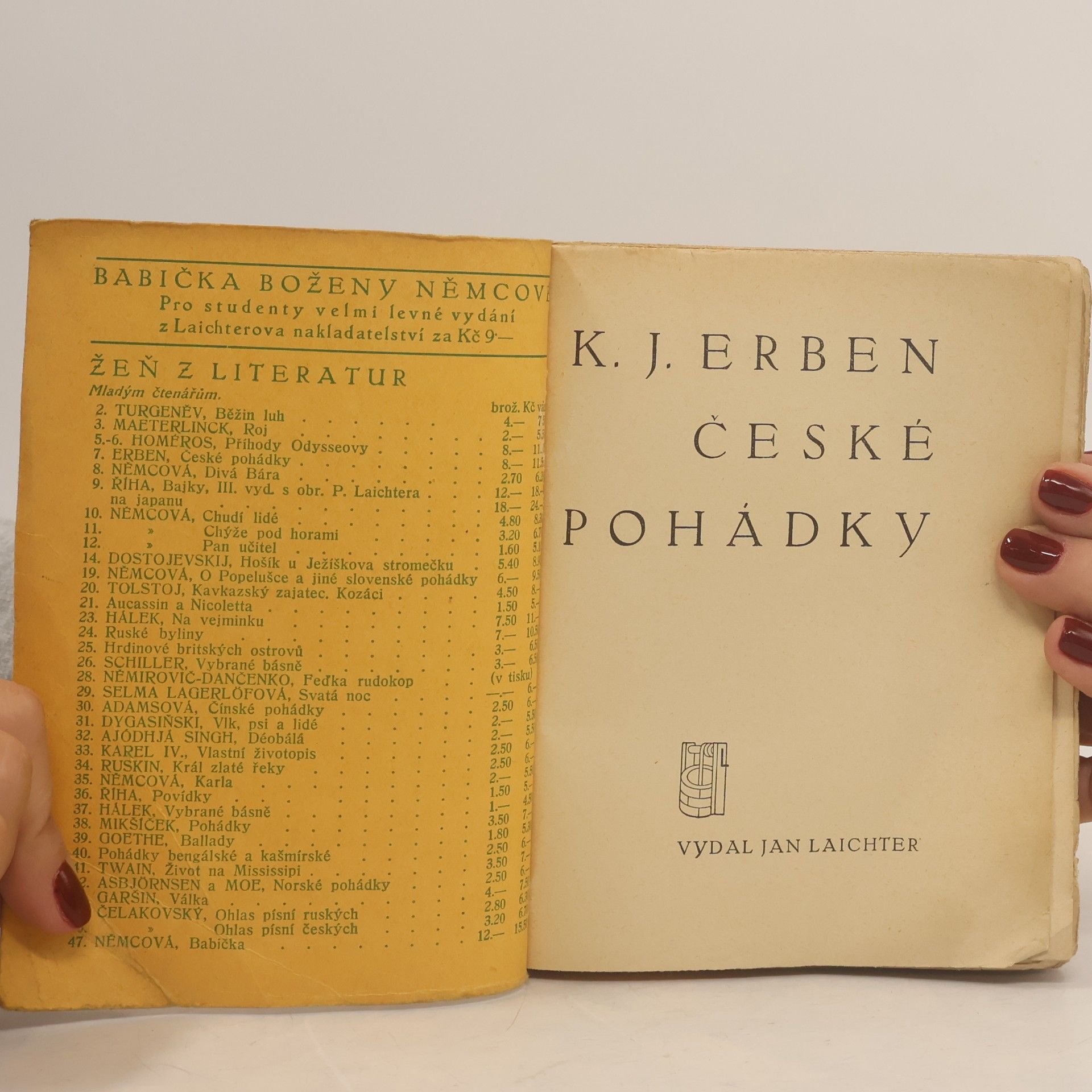 K. J. Erben České pohádky