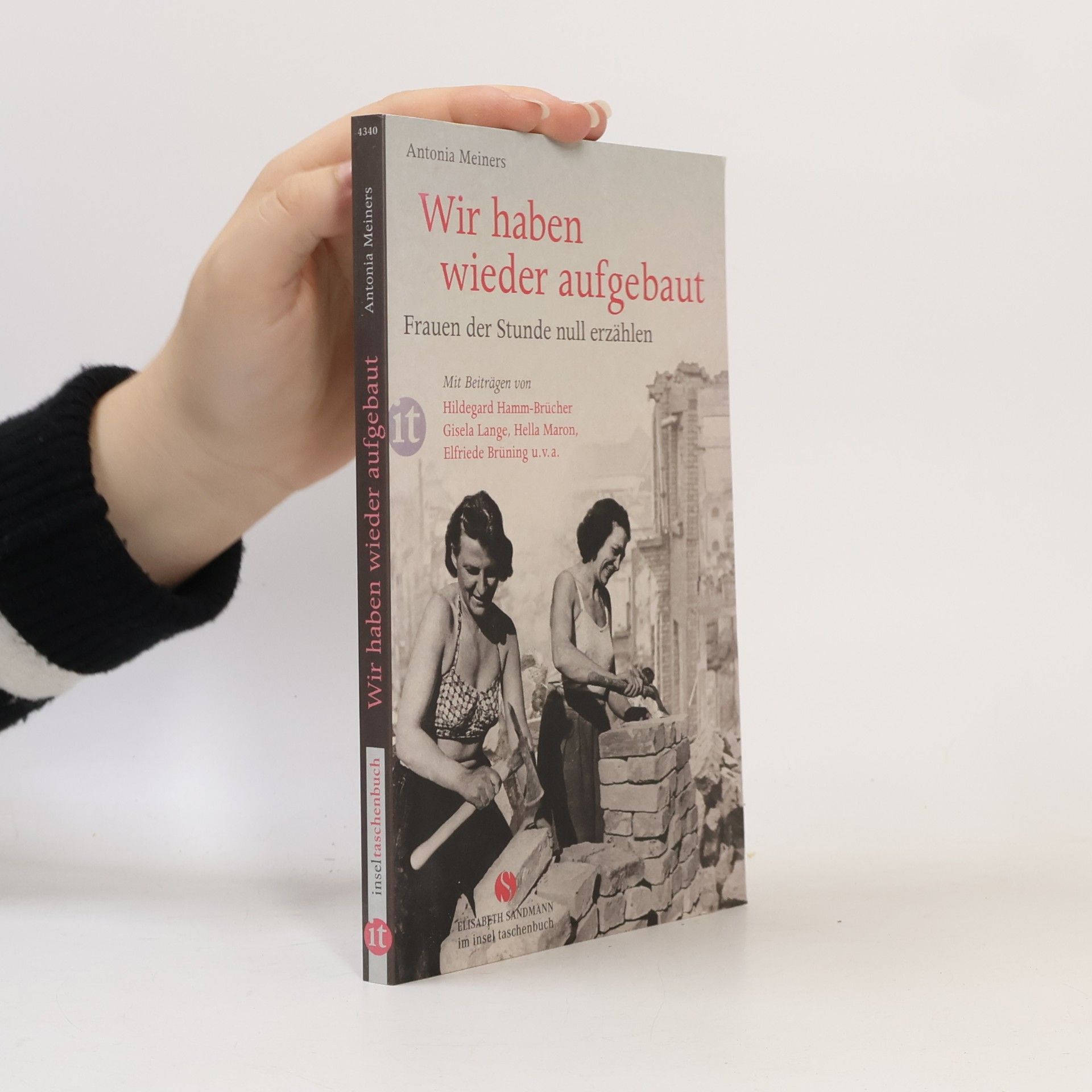 Wir haben wieder aufgebaut