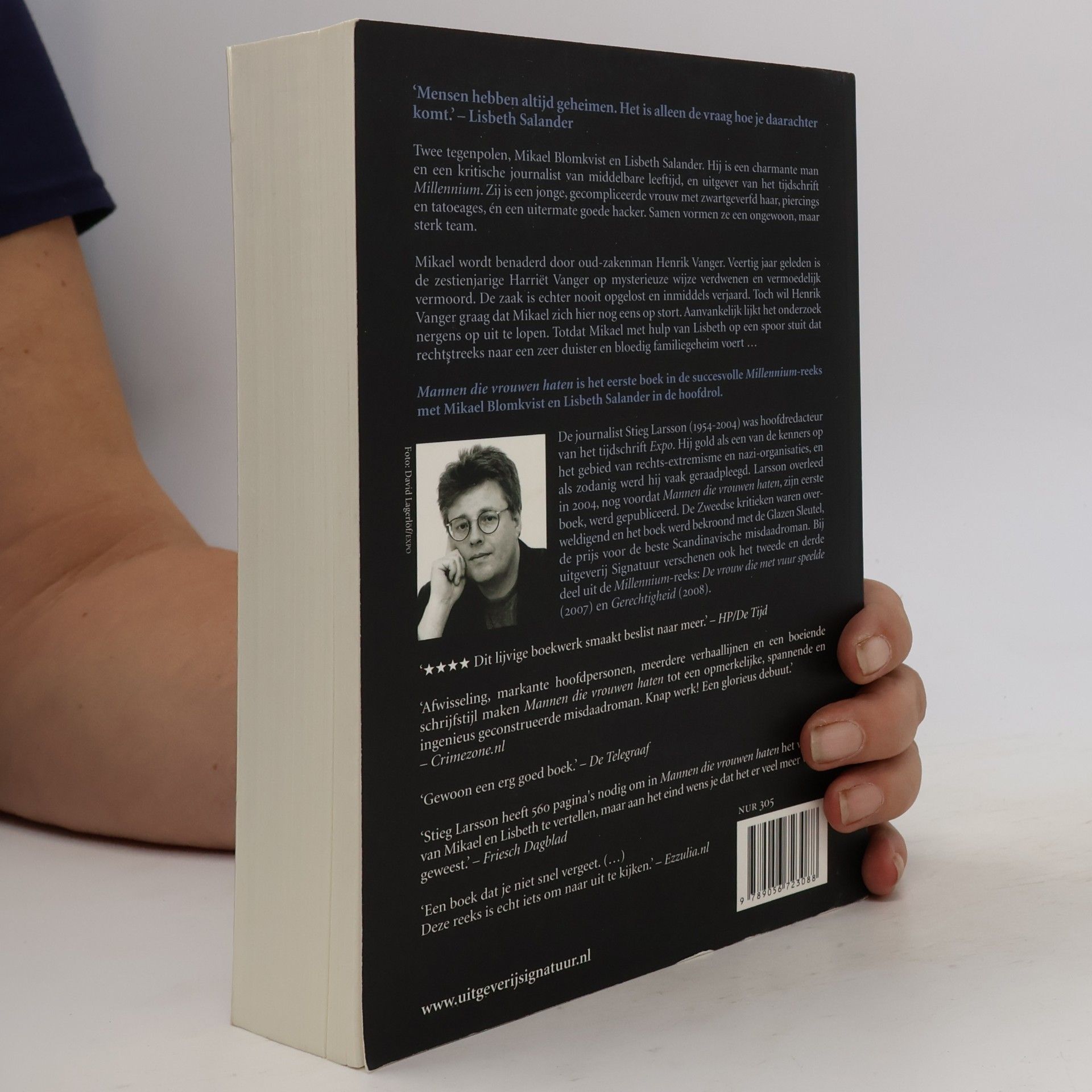 Stieg Larsson Mannen die vrouwen haten
