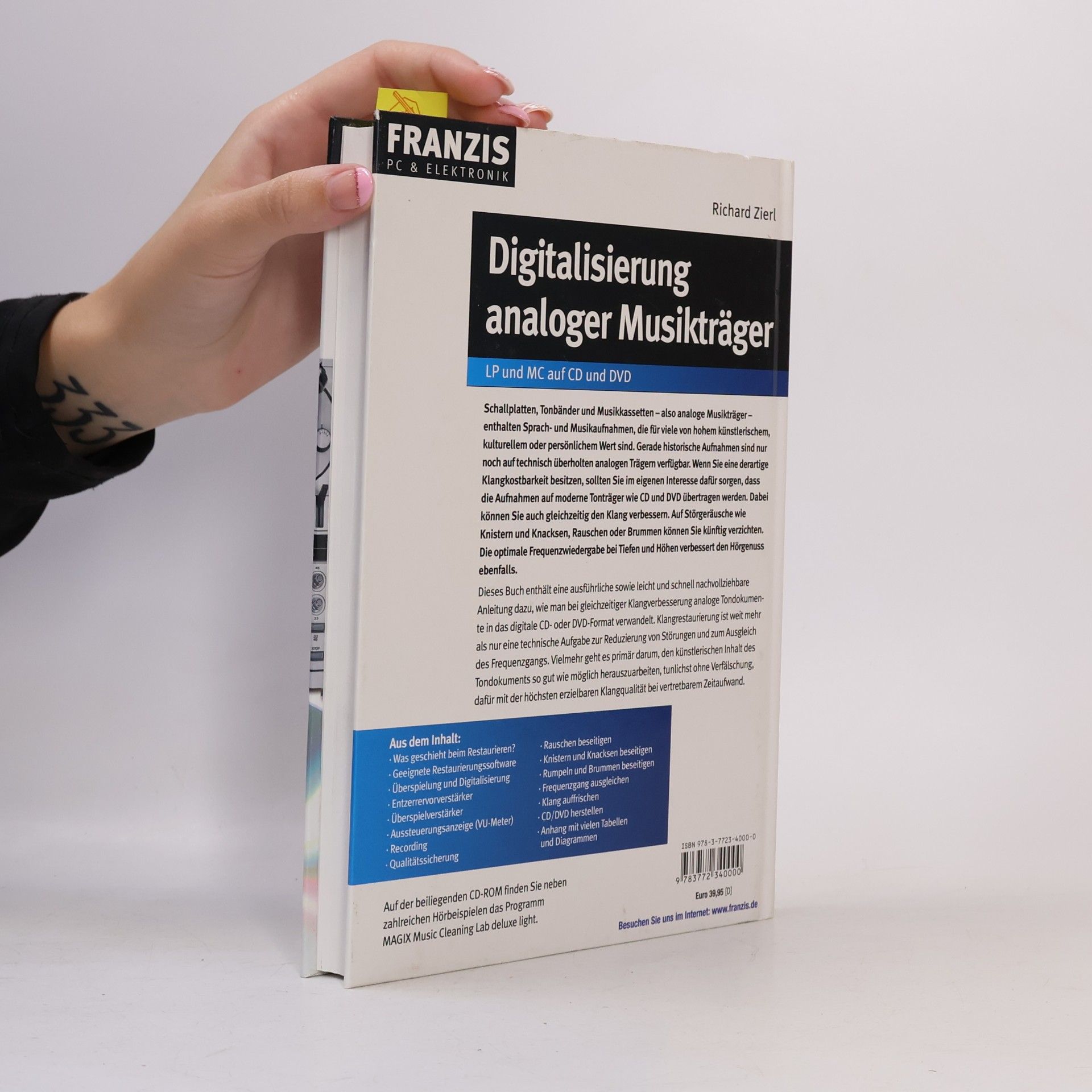 Richard Zierl Digitalisierung analoger Musikträger: LP und MC auf CD und DVD (PC & Elektronik)