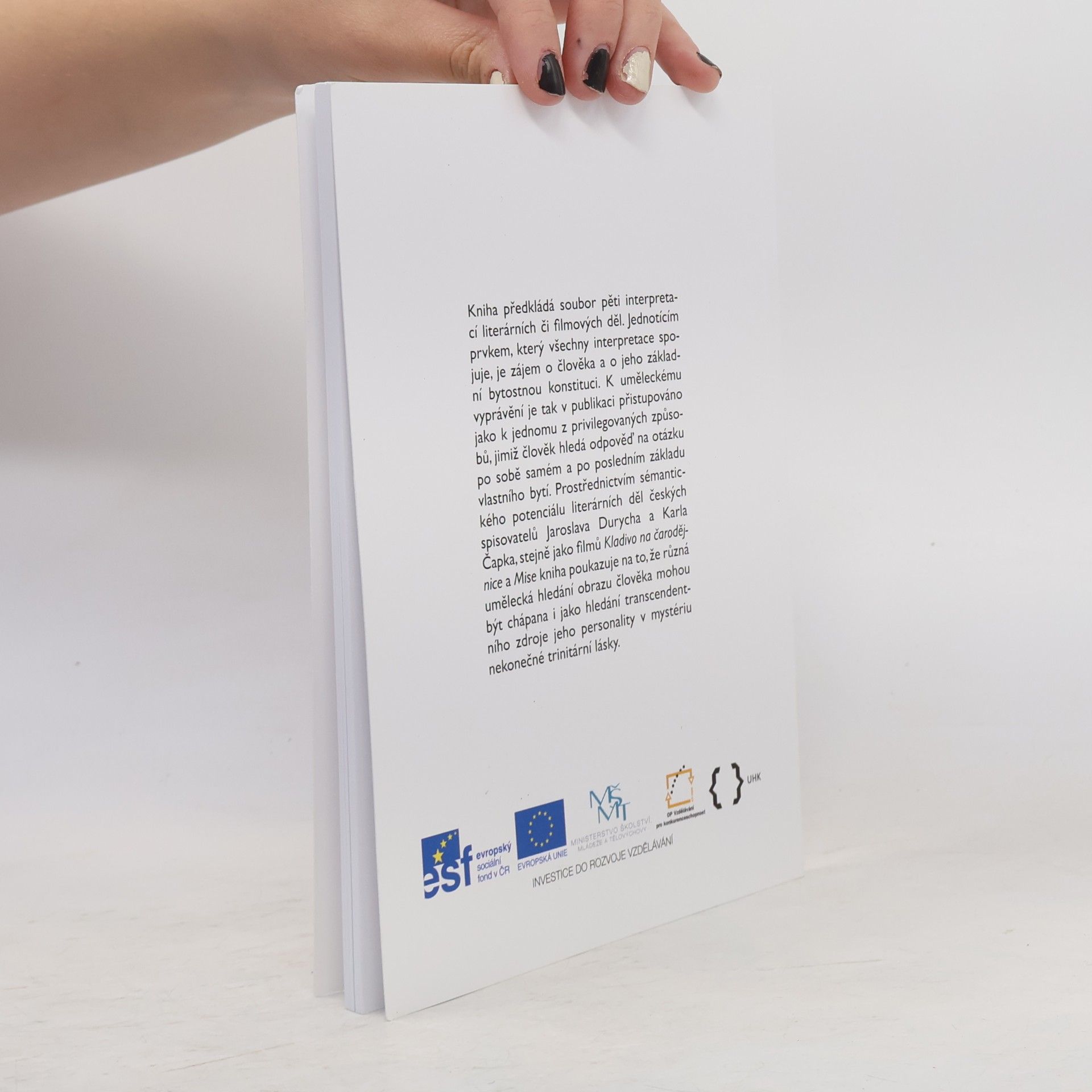 Jan Hojda Obrazy člověka ve vybraných dílech literatury a filmu 20. století
