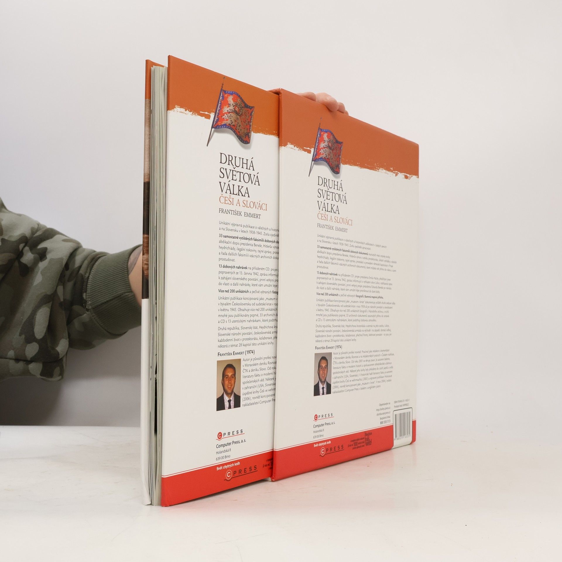 František Emmert Druhá světová válka: Češi a Slováci