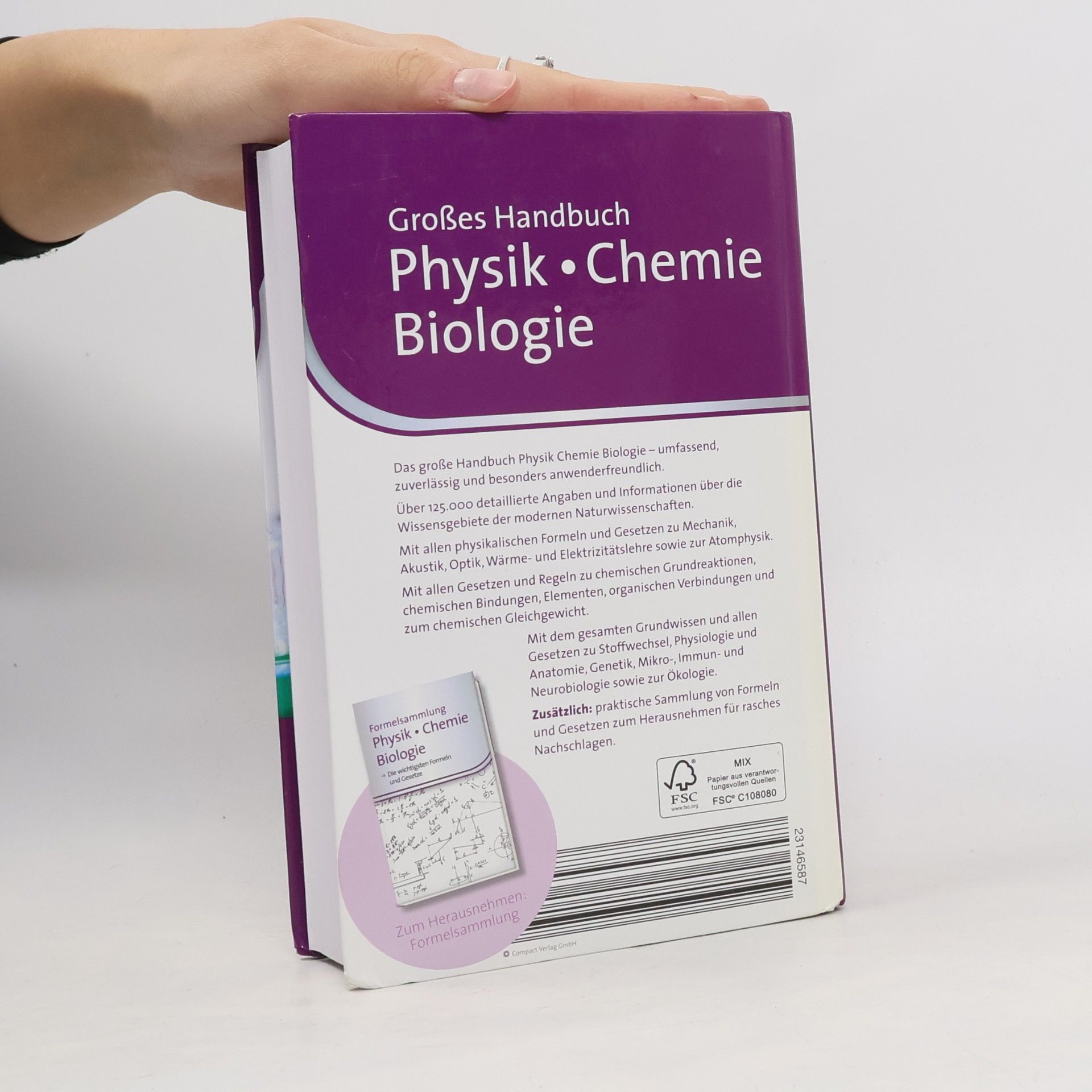 Various authors Großes Handbuch. Physik, Chemie, Biologie