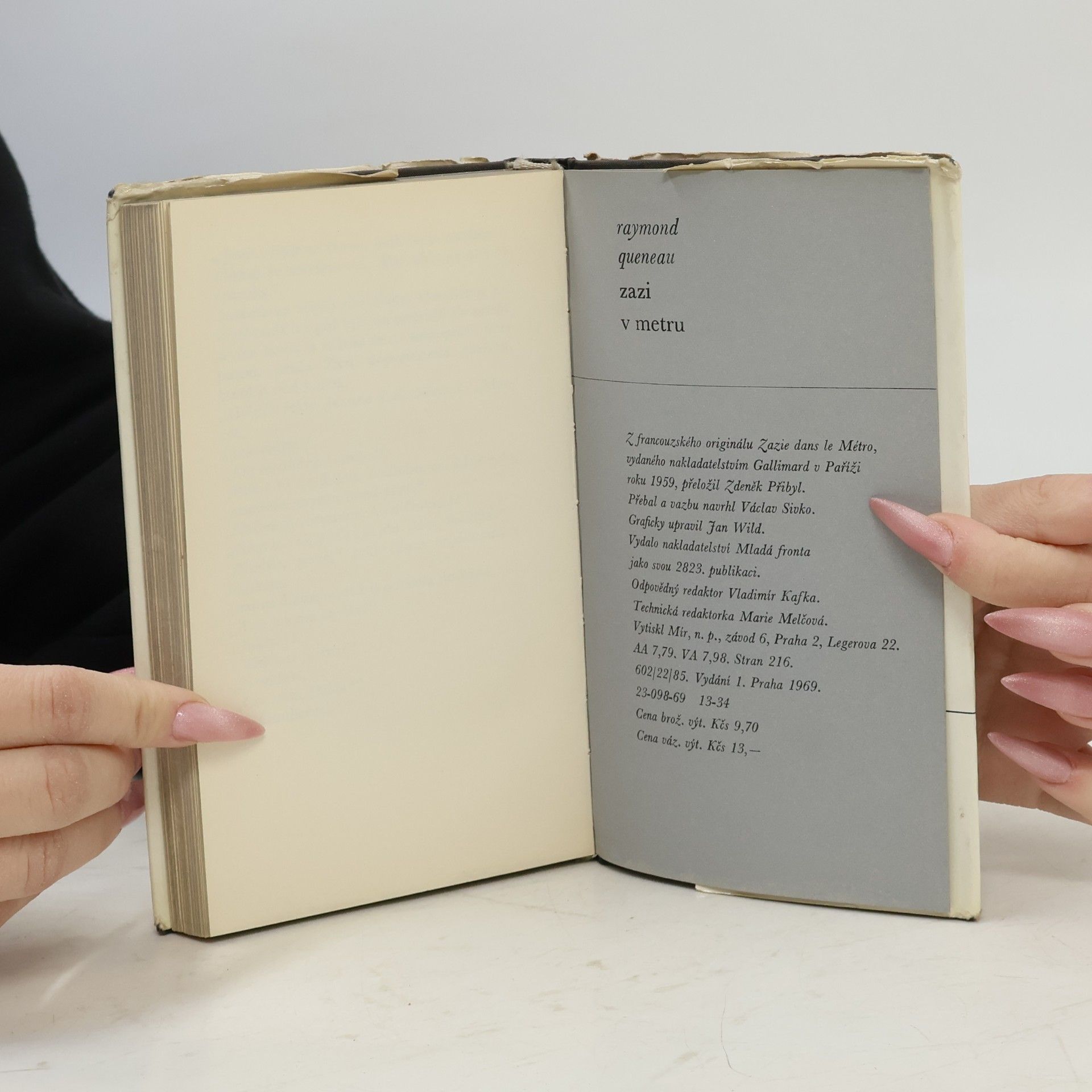 Raymond Queneau Zazi v metru