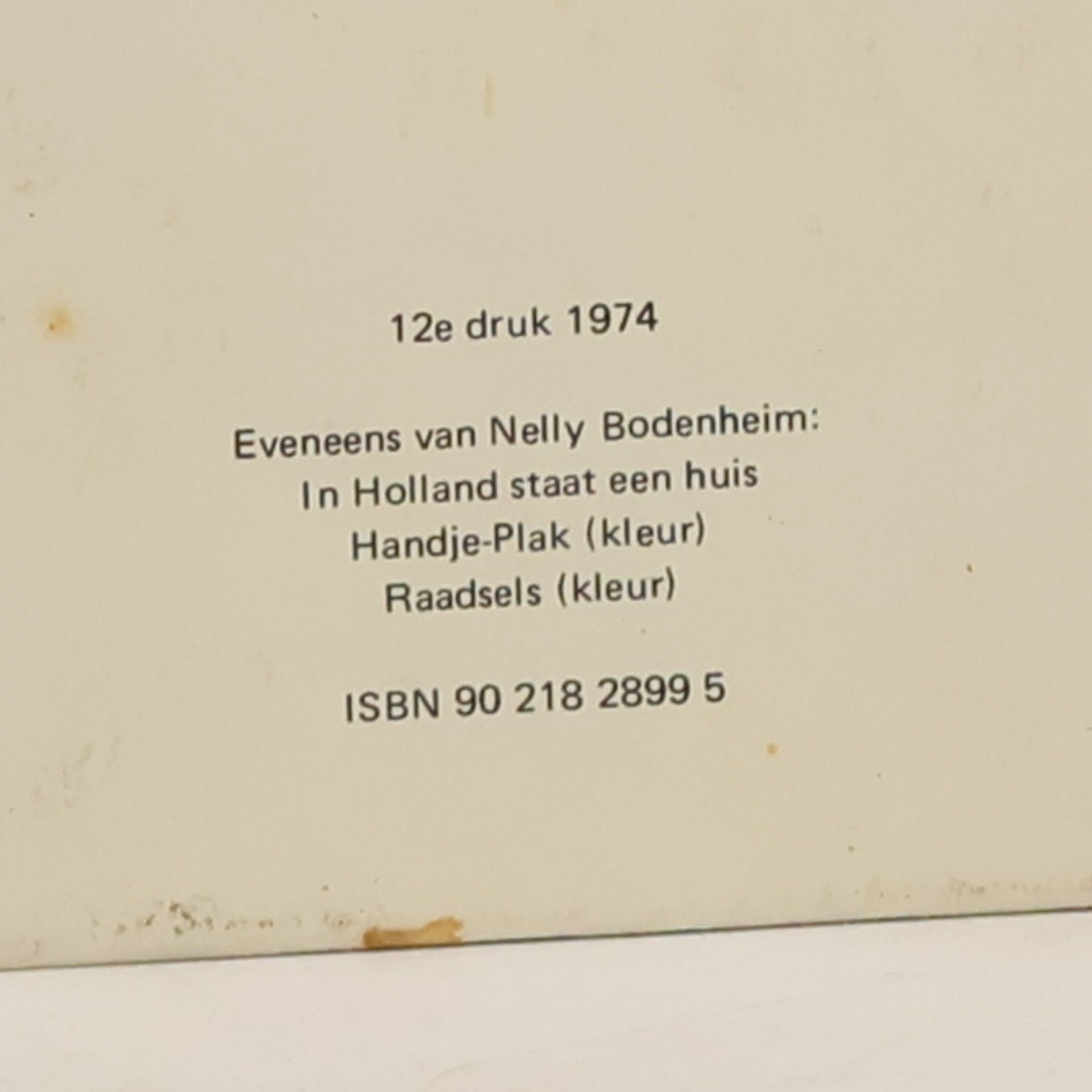 Nelly Bodenheim Het regent - Het zegent