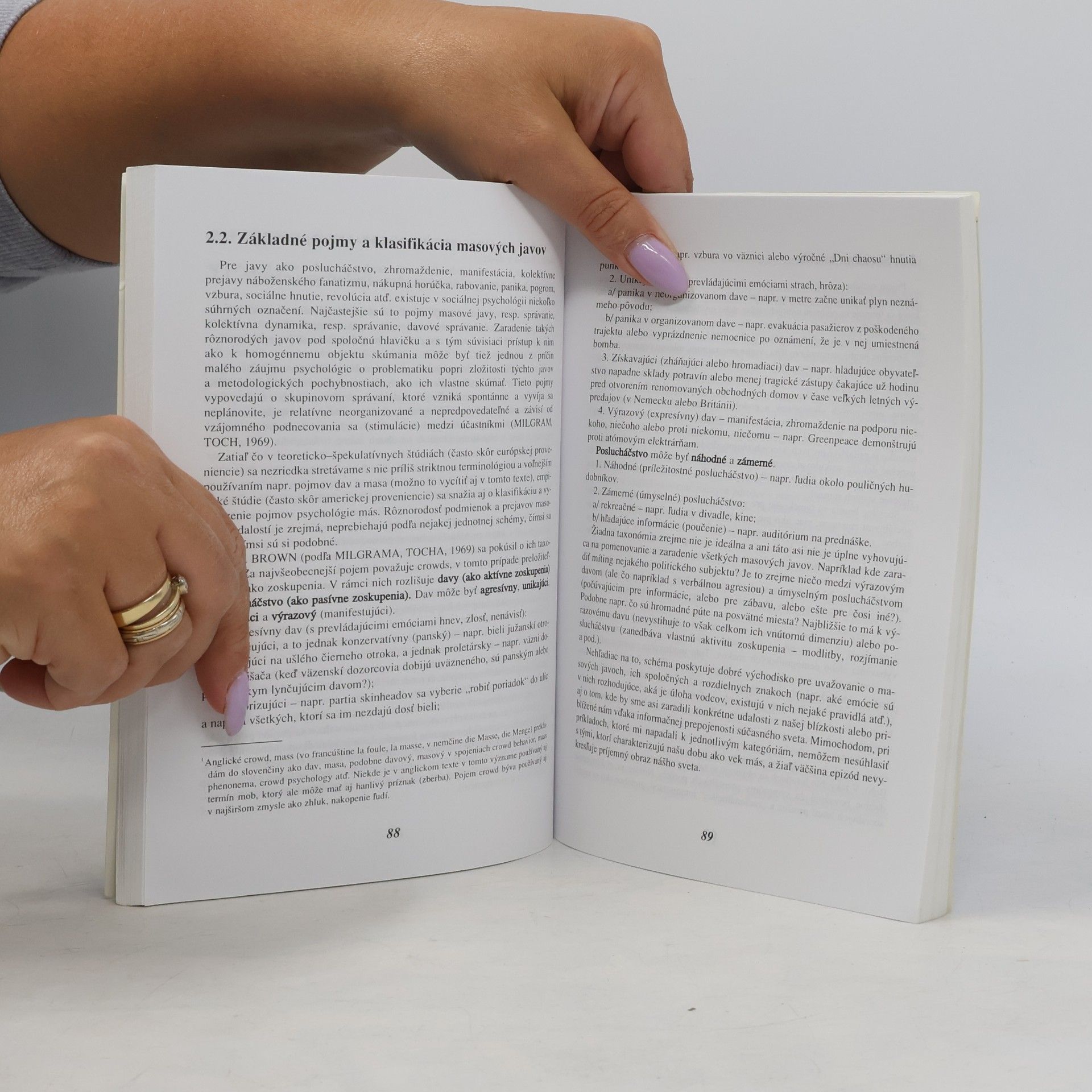 Various authors Vybrané kapitoly zo sociálnej psychológie III.