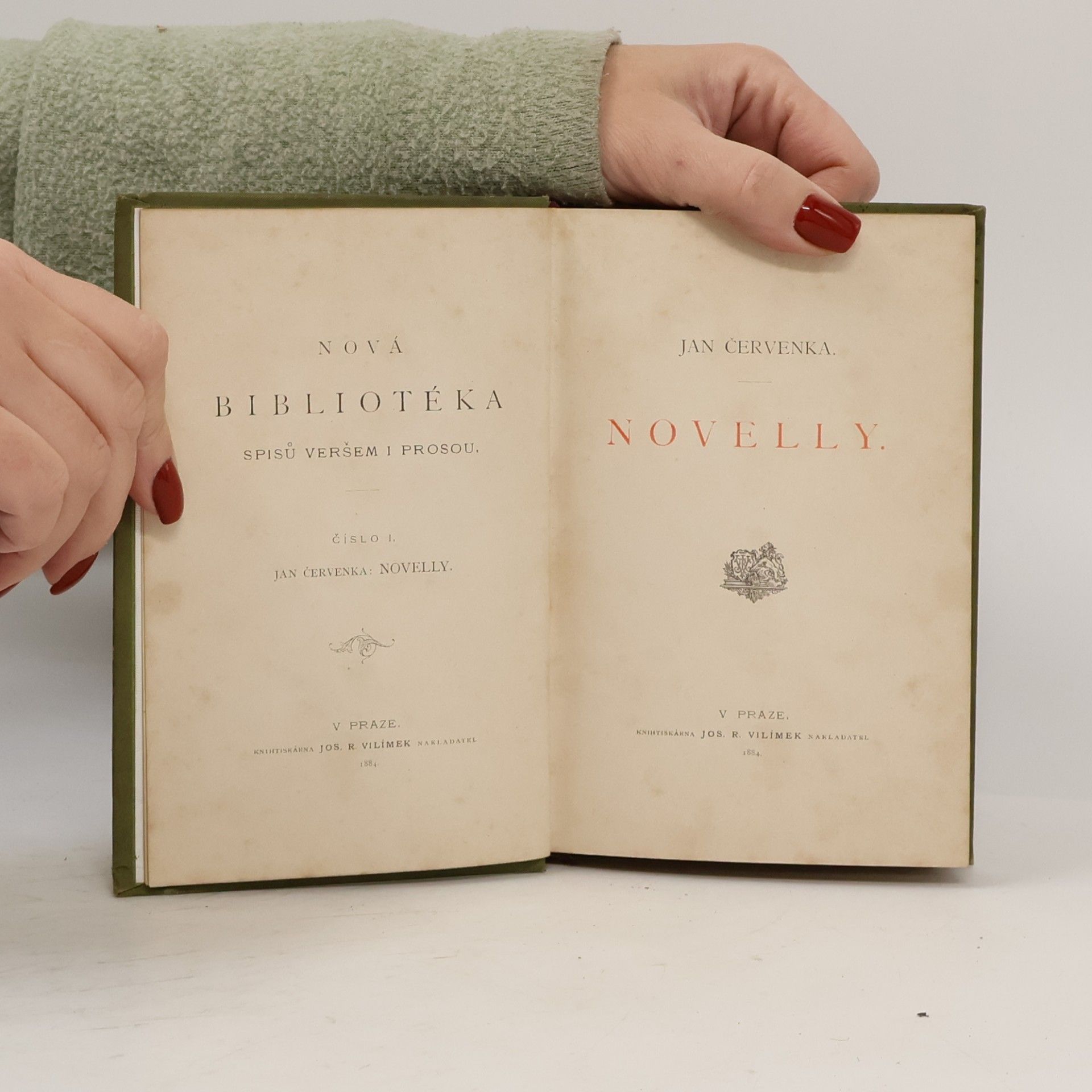 Jan Červenka Novelly