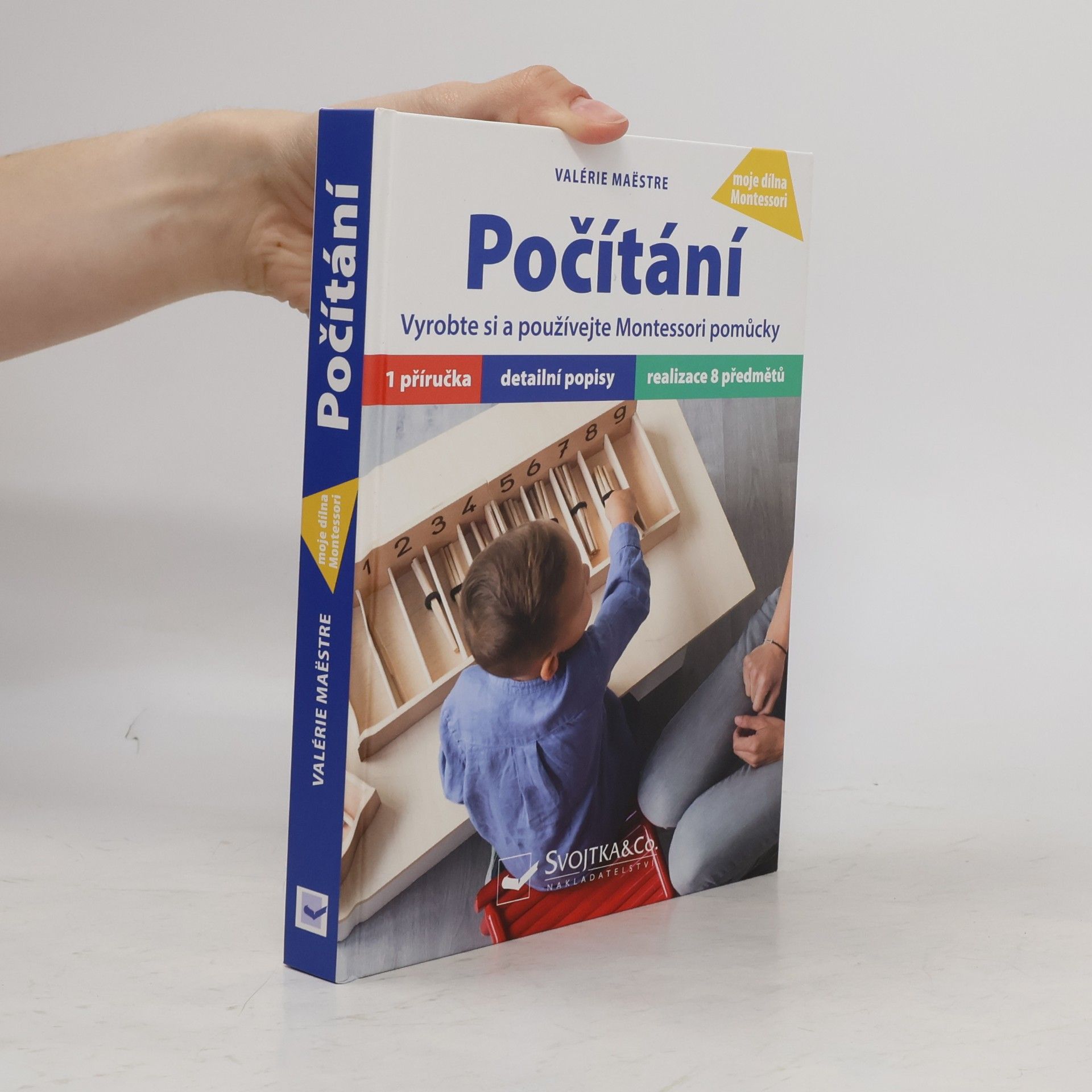 Valérie Maëstre Počítání : vyrobte si a používejte Montessori pomůcky