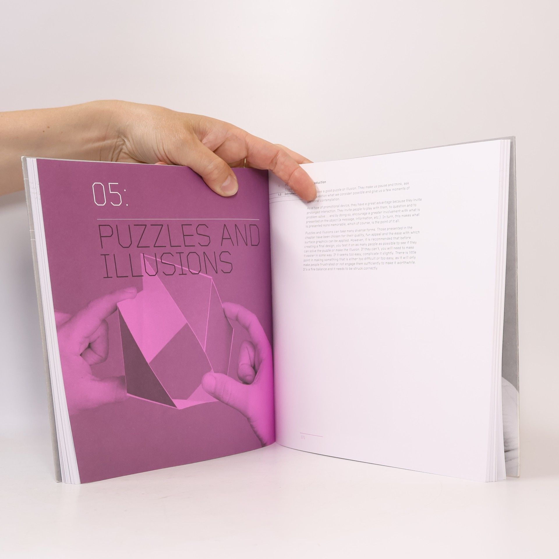 Paul Jackson Cut and fold techniques for promotional materials