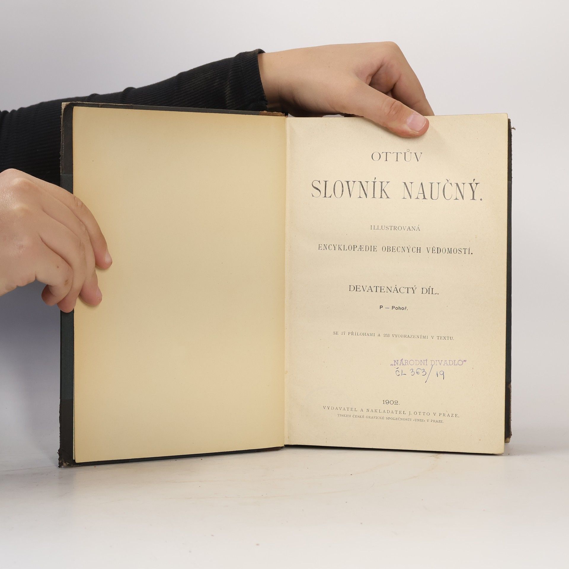Autorenkollektiv Ottův slovník naučný XIX. P - Pohoř