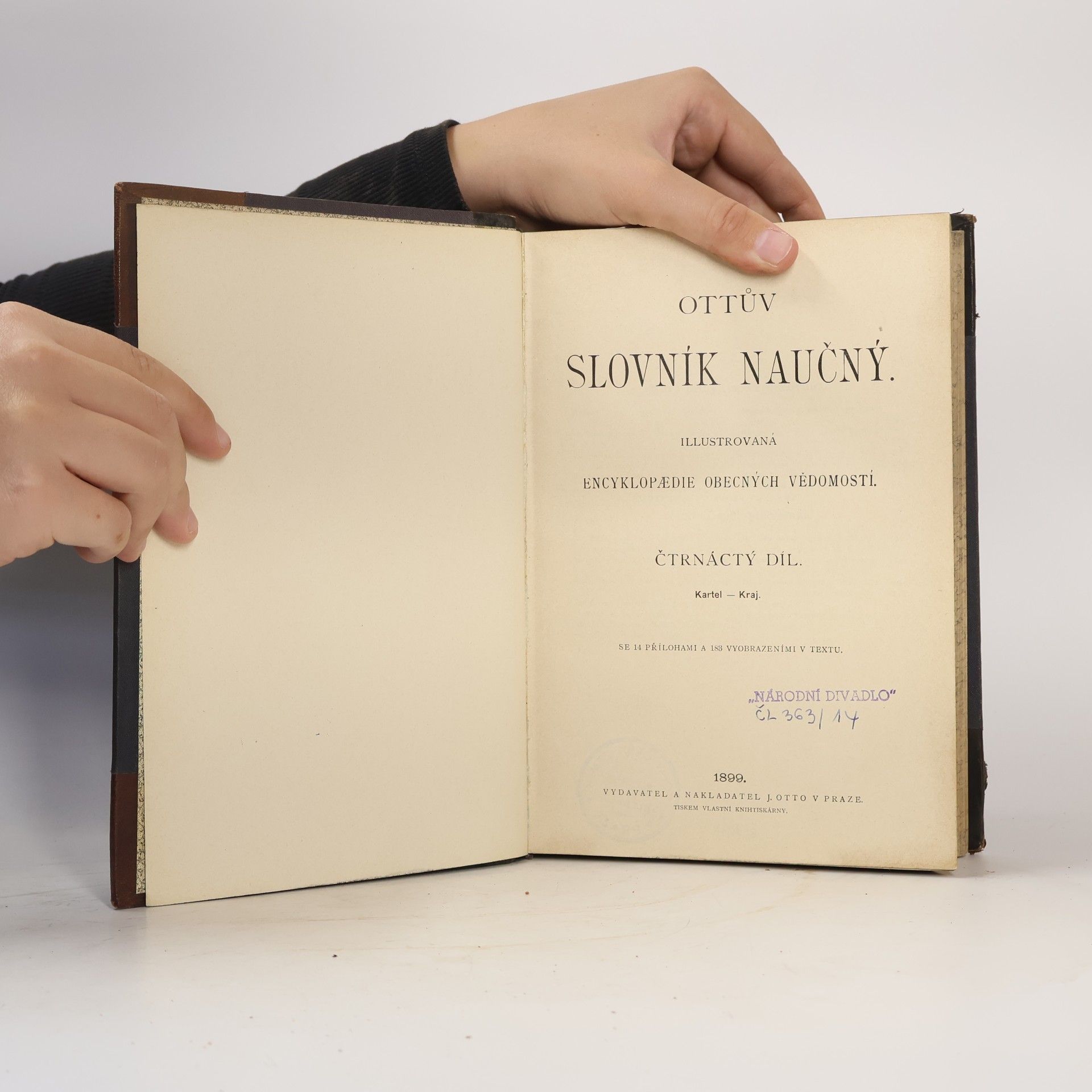 Kolektív autorov Ottův slovník naučný XIV. Kartel - Kraj