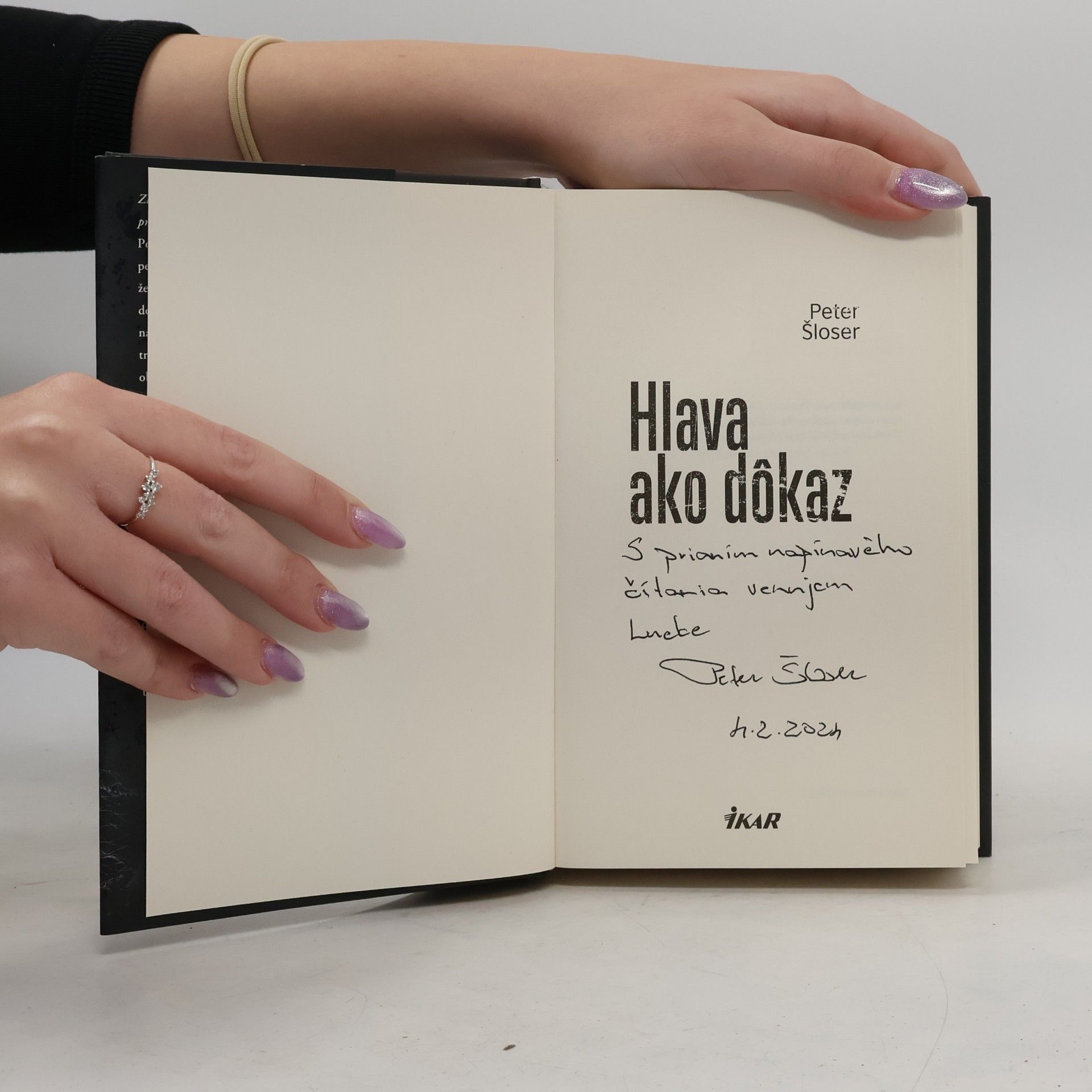 Peter Šloser Hlava ako dôkaz