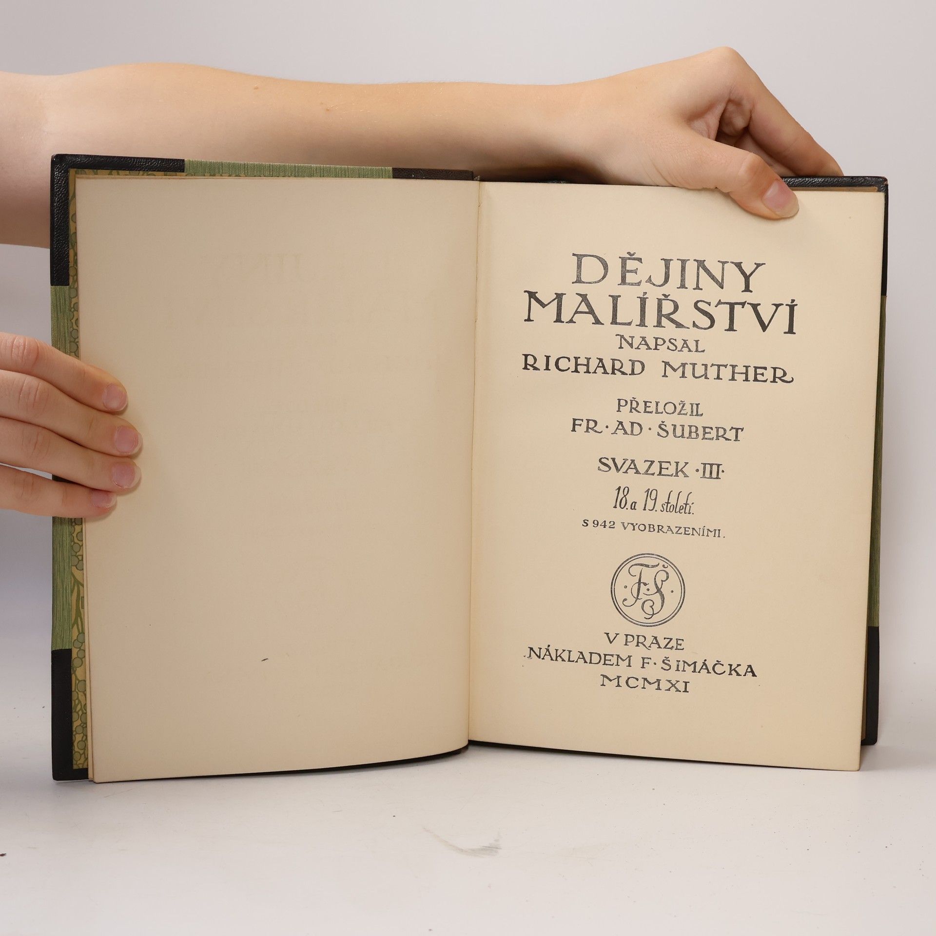 Richard Muther Dějiny malířství III