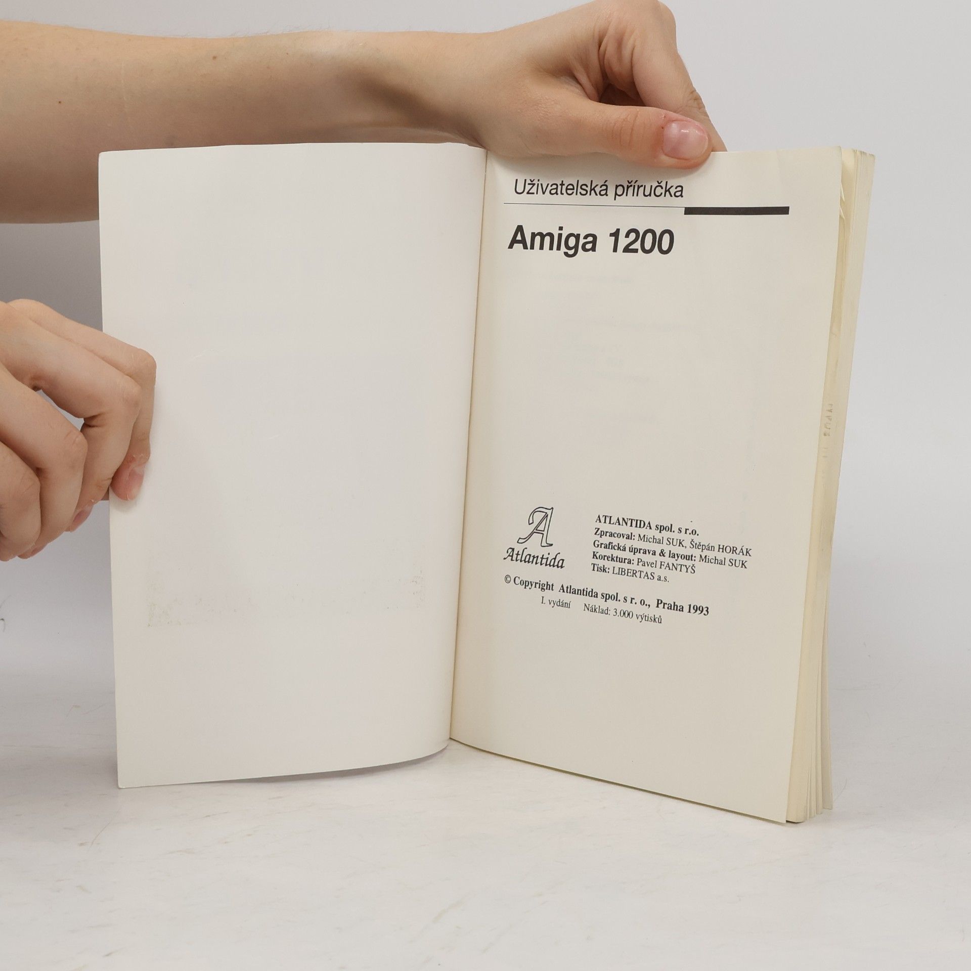 Various authors Amiga 1200. Uživatelská příručka