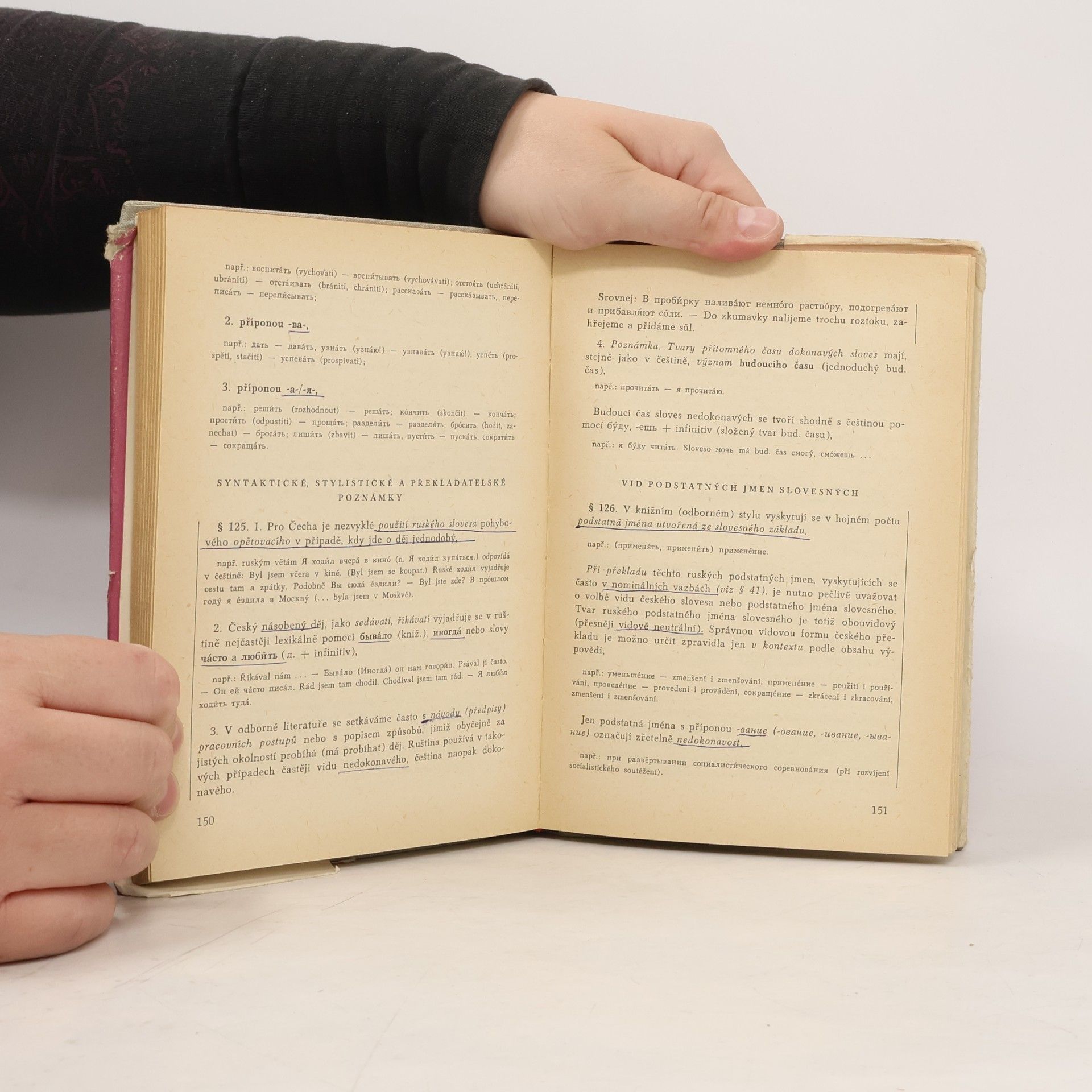 Autorenkollektiv Cvičebnice ruské gramatiky