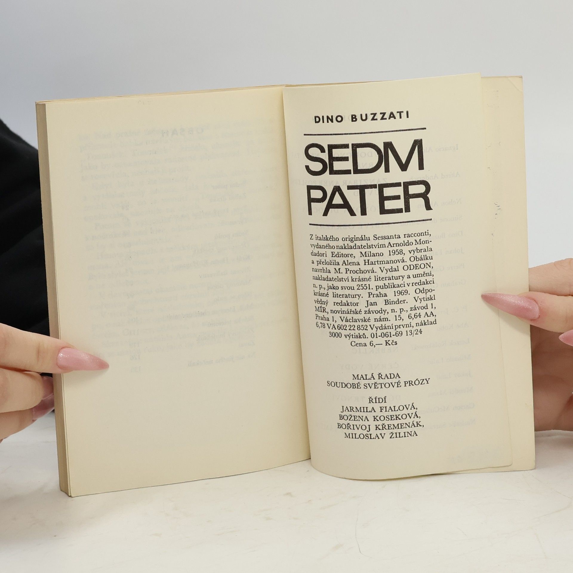 Dino Buzzati Sedm pater