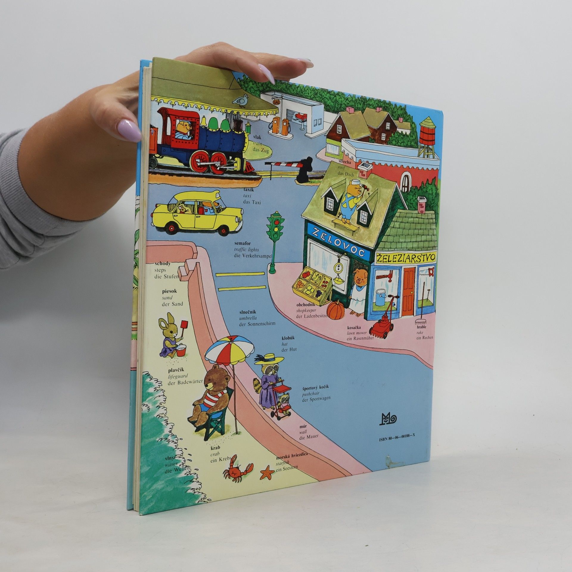 Richard Scarry Richard Scarry's European Word Book : English, German, French, Czech