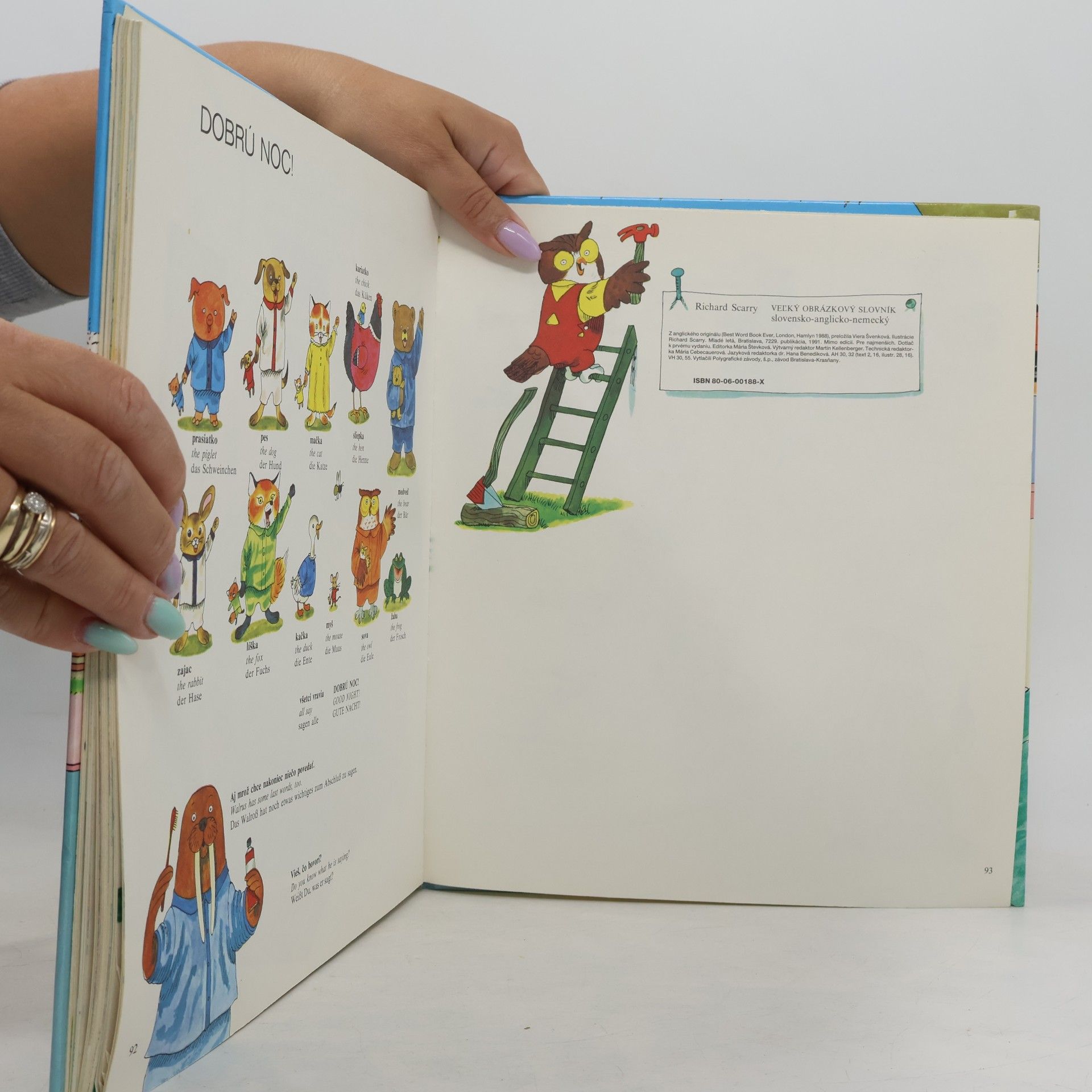 Richard Scarry Richard Scarry's European Word Book : English, German, French, Czech