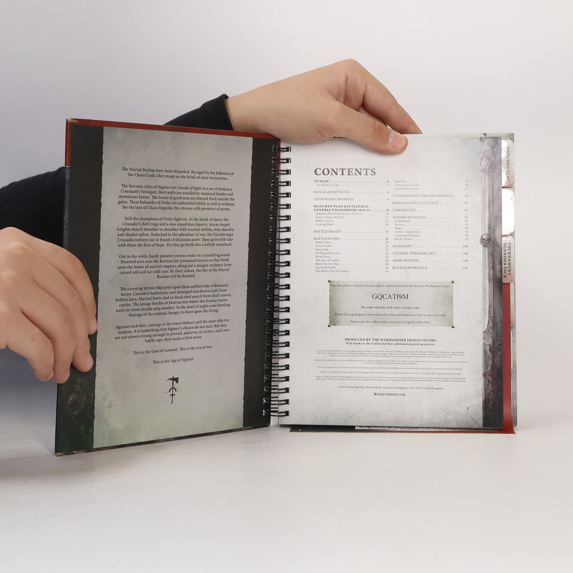Games Workshop Age of Sigmar: ALLGEMEINES HANDBUCH [video game]