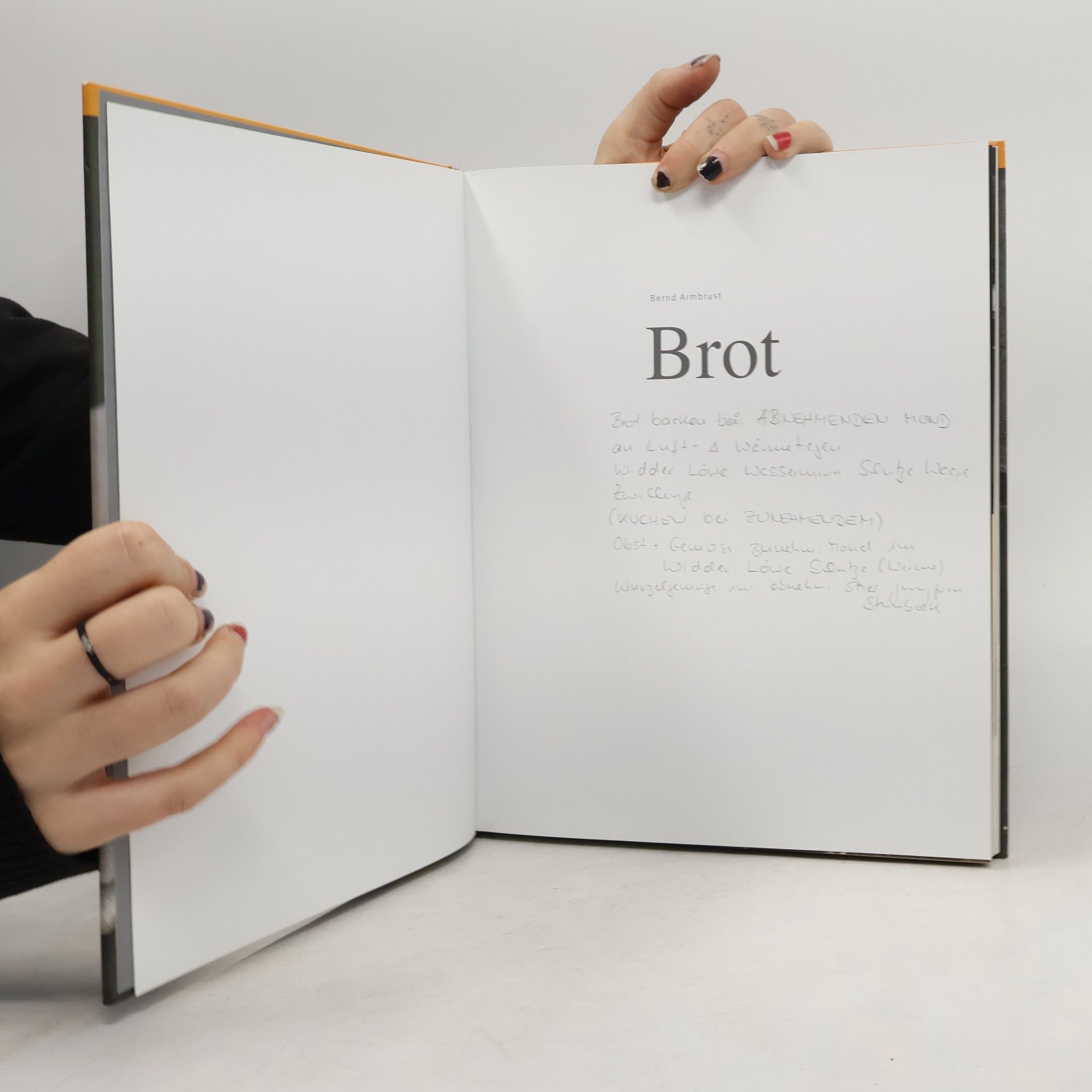 Bernd Armbrust Brot