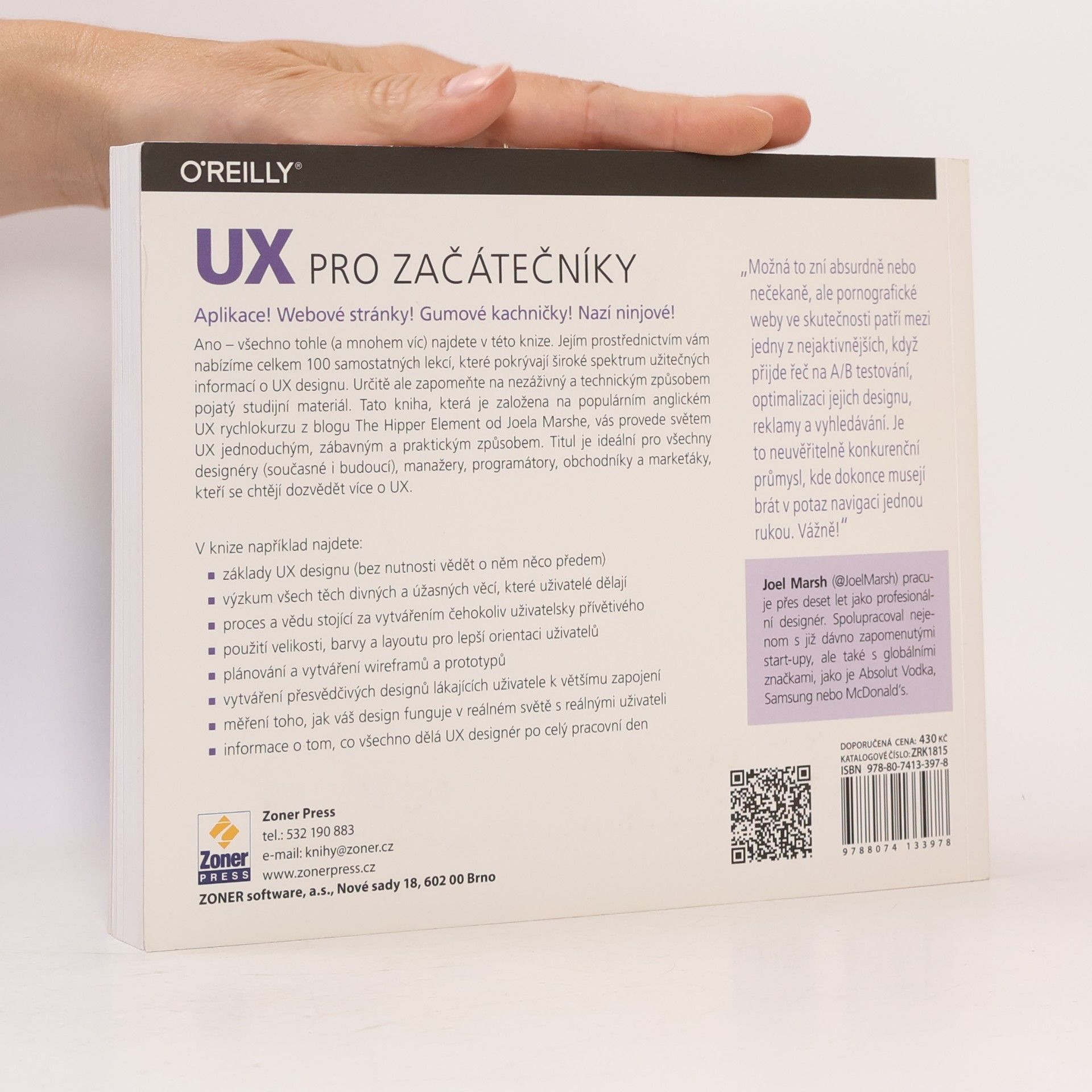 Joel Marsh UX pro začátečníky