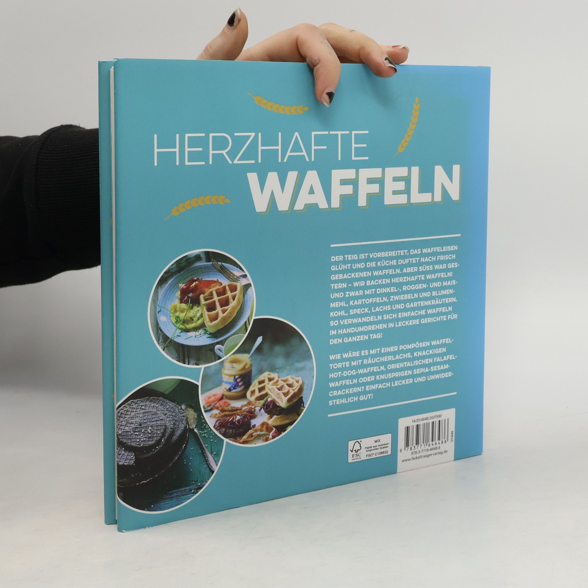 Stephanie Kosten Herzhafte Waffeln