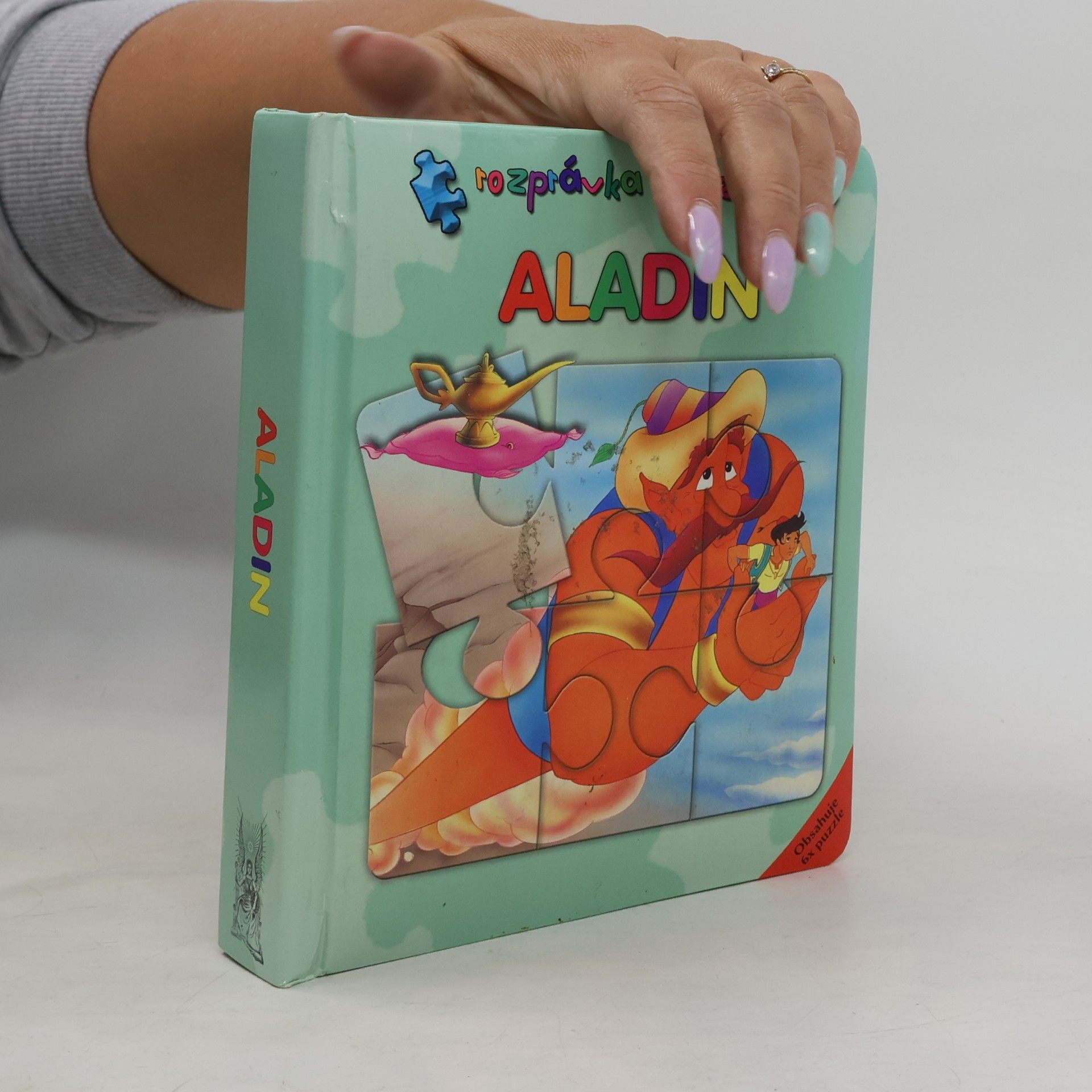 Kolektív autorov Aladin. Rozprávka s puzzle