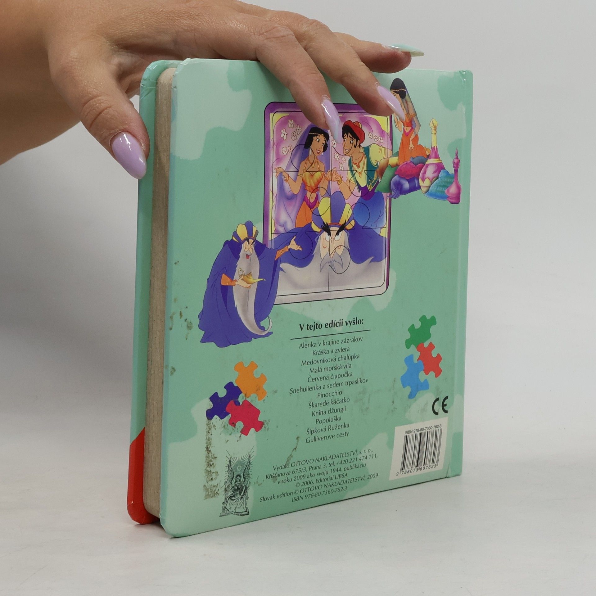 Kolektív autorov Aladin. Rozprávka s puzzle