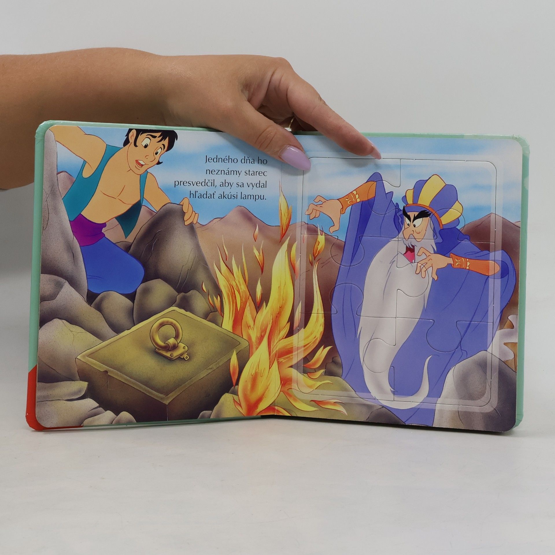 Kolektív autorov Aladin. Rozprávka s puzzle