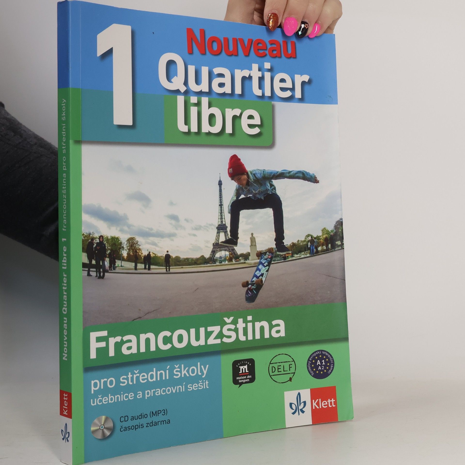 Nouveau Quartier libre 1. Francouzština pro střední školy - učebnice a pracovní sešit