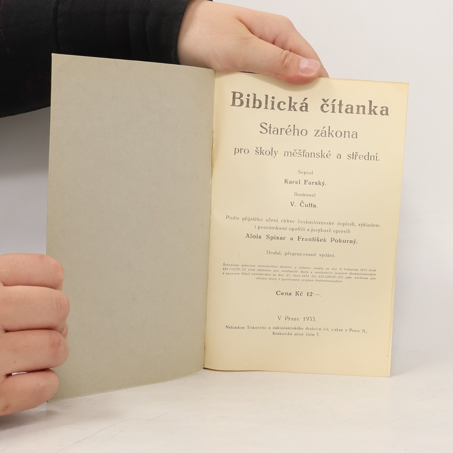 Karel Farský BIBLICKÁ ČÍTANKA