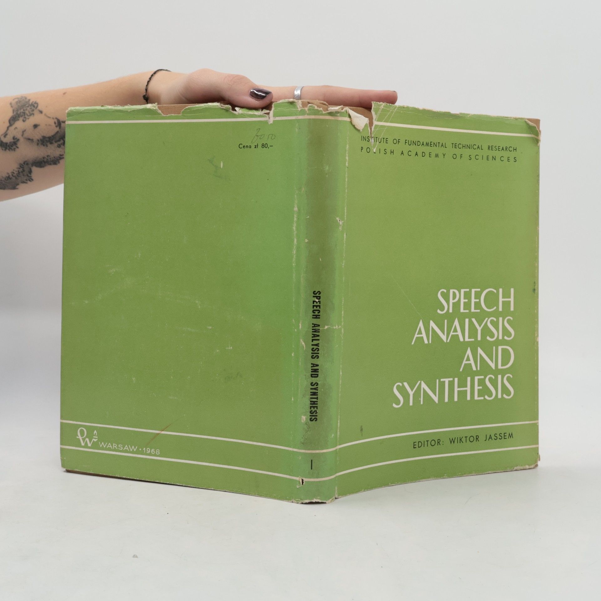 Autorenkollektiv Speech Analysis and Synthesis