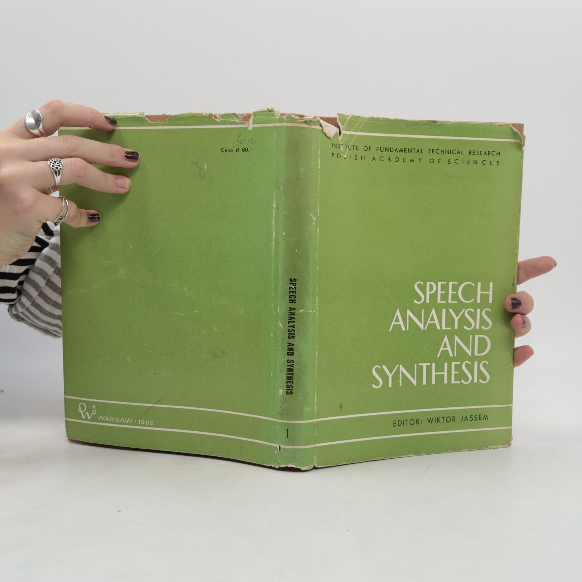 Autorenkollektiv Speech Analysis and Synthesis