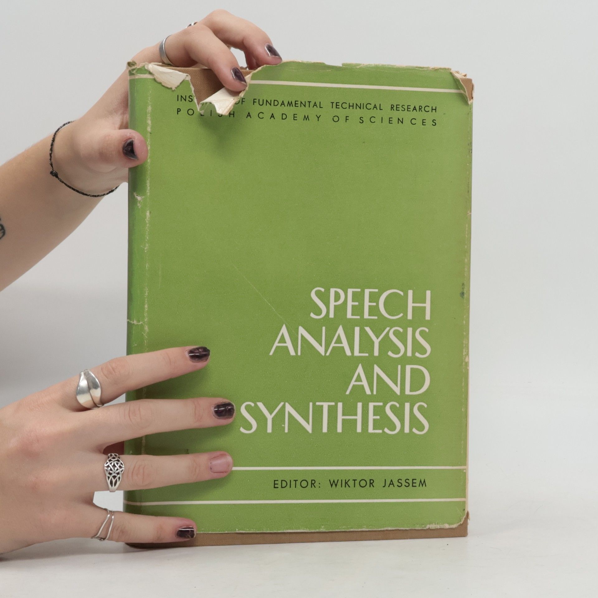 Autorenkollektiv Speech Analysis and Synthesis