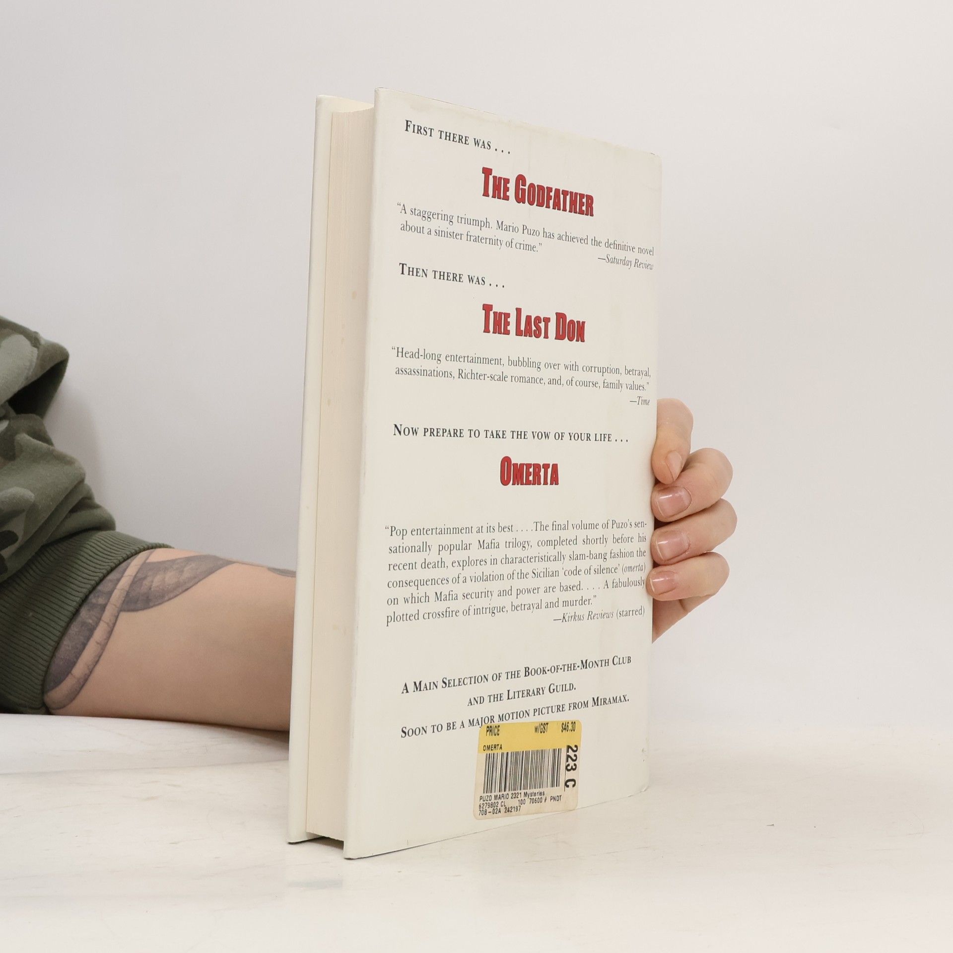 Mario Puzo Omerta
