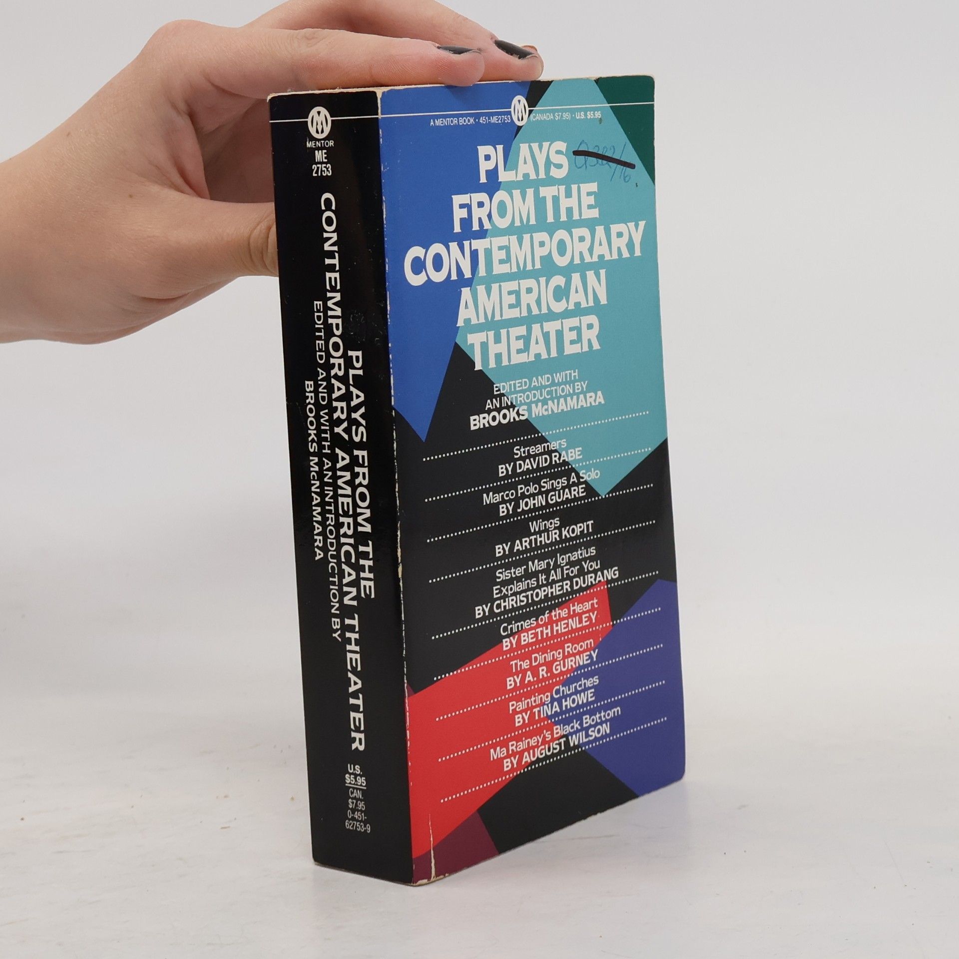 Mentor: Plays from the Contemporary American Theater