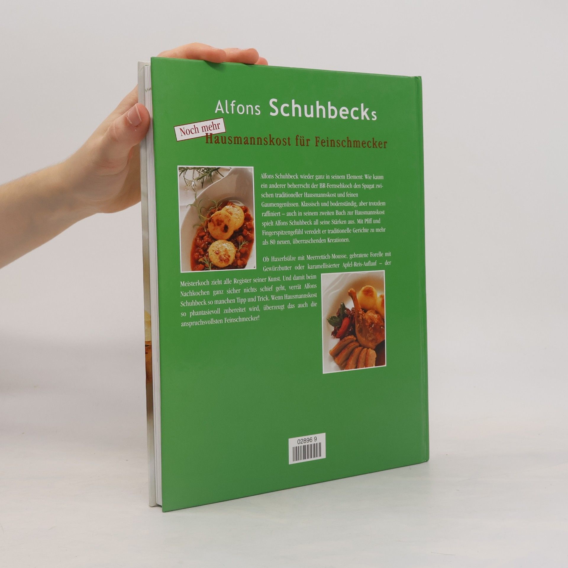 Alfons Schuhbeck Noch mehr Hausmannskost für Feinschmecker