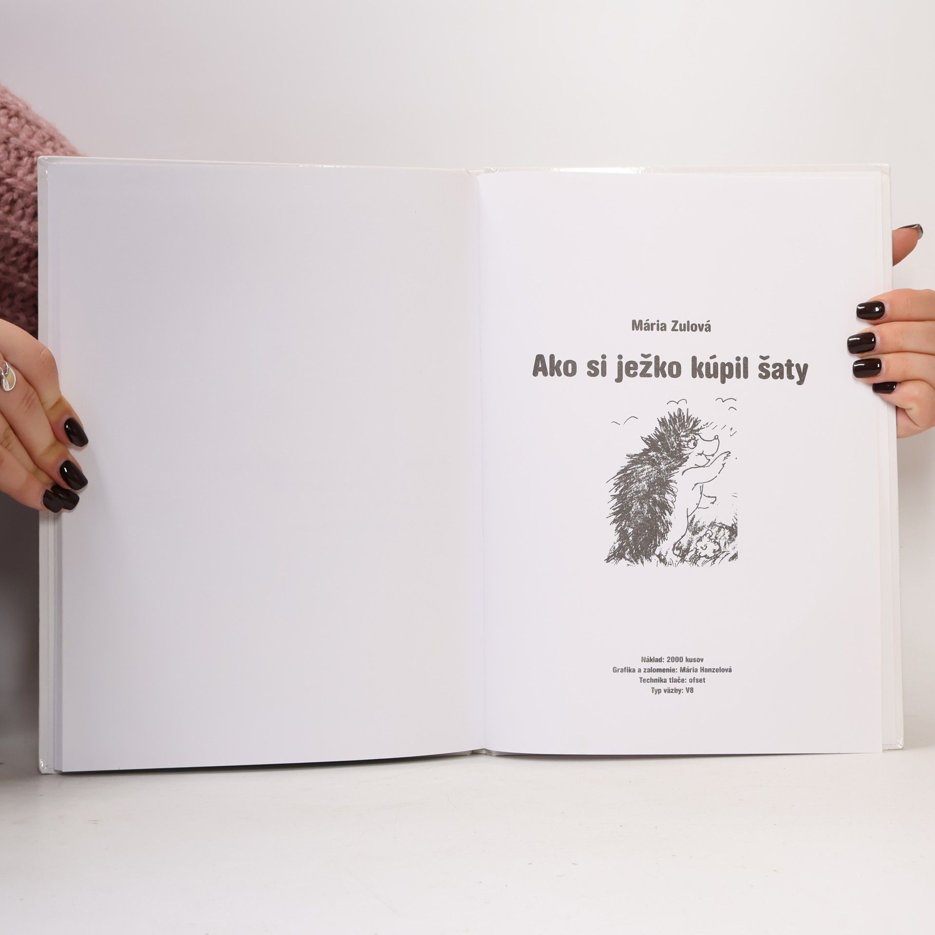 Mária Zulová Ako si ježko kúpil šaty