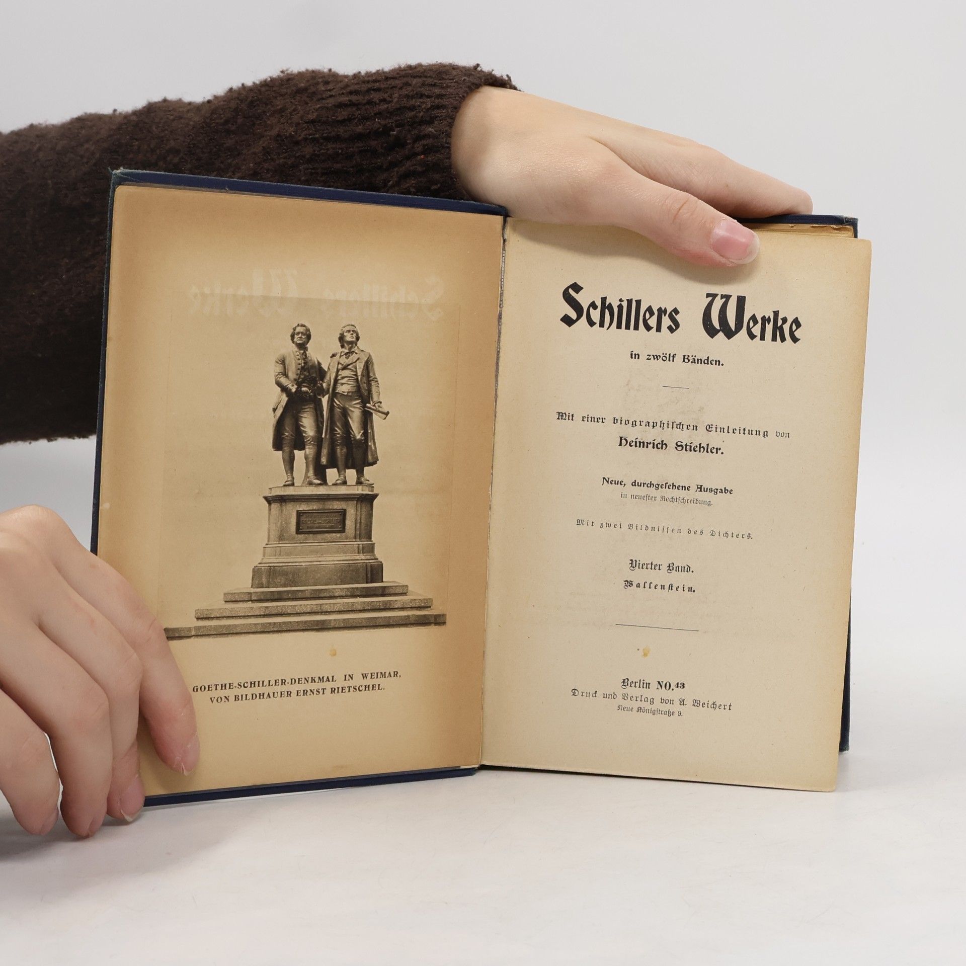 Friedrich Schiller Schillers Werke. Vierter Band