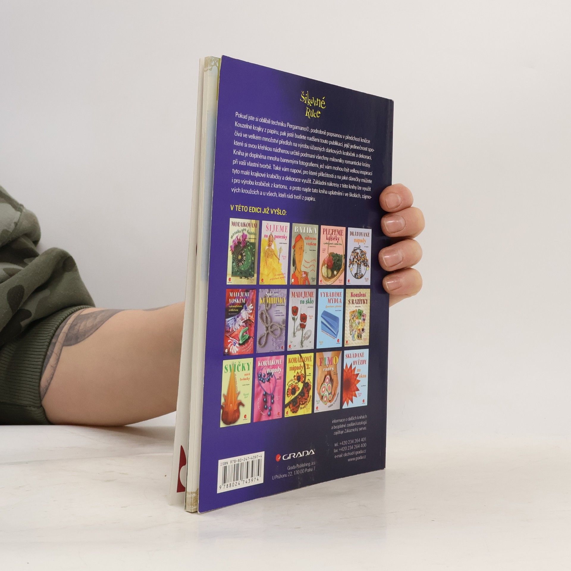 Anna Šmalcová Kouzelné krajky z papíru 2 – krabičky a dekorace