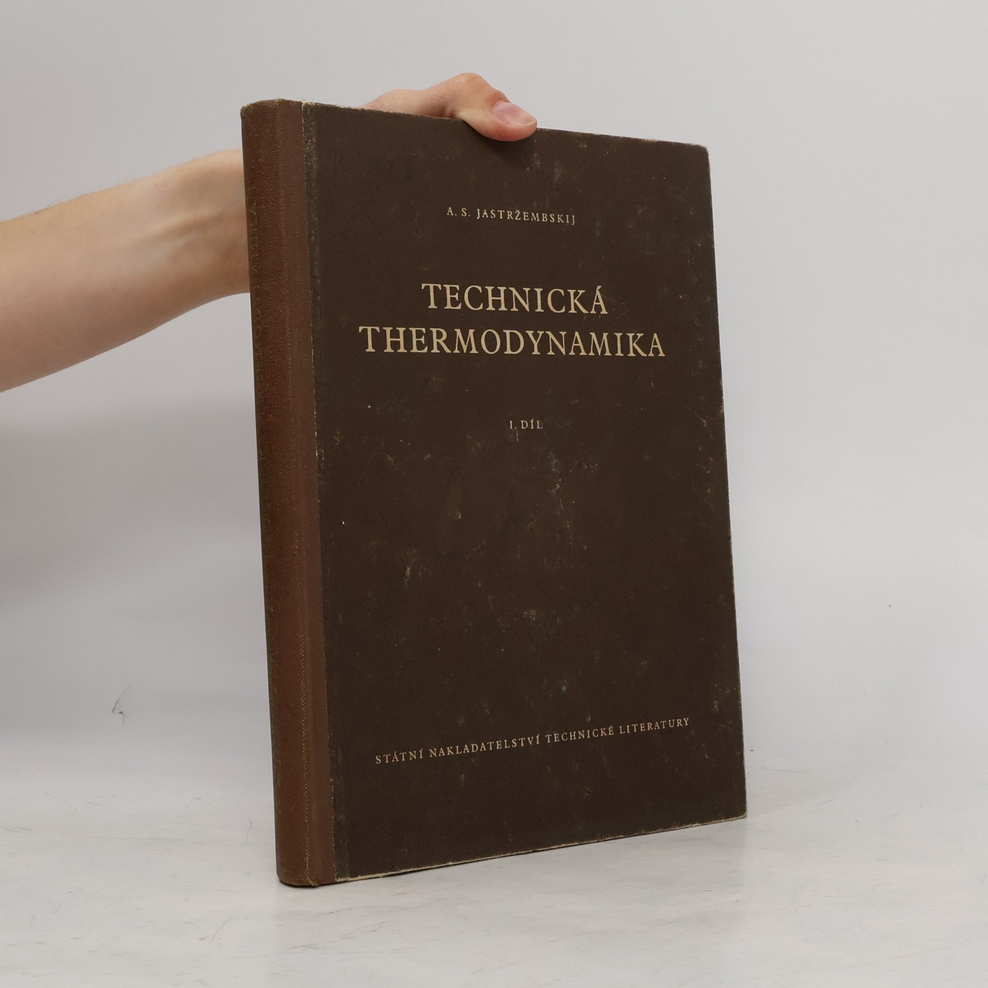 A. S. Jastržembskij Technická thermodynamika 1