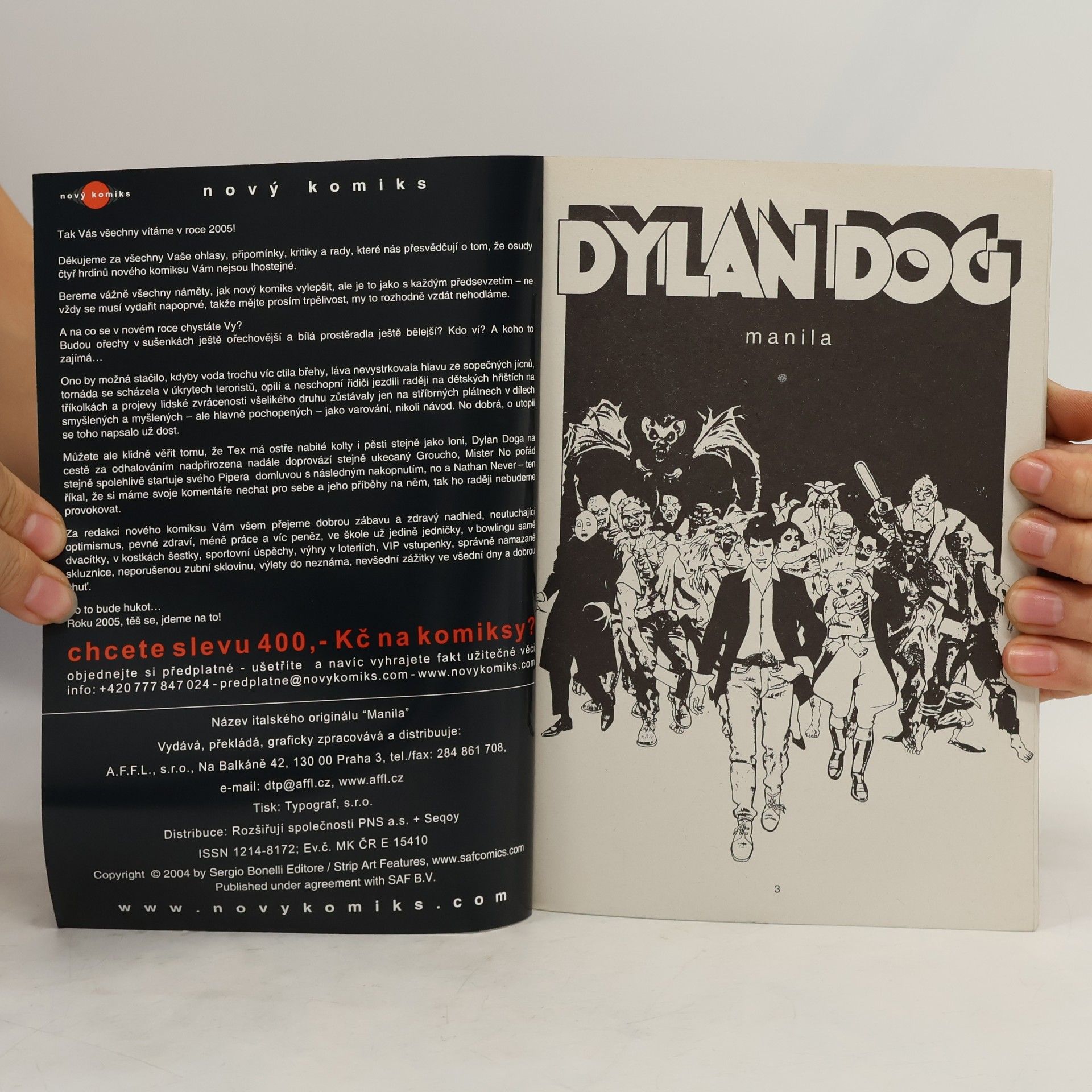 Tiziano Sclavi Dylan Dog. Manila