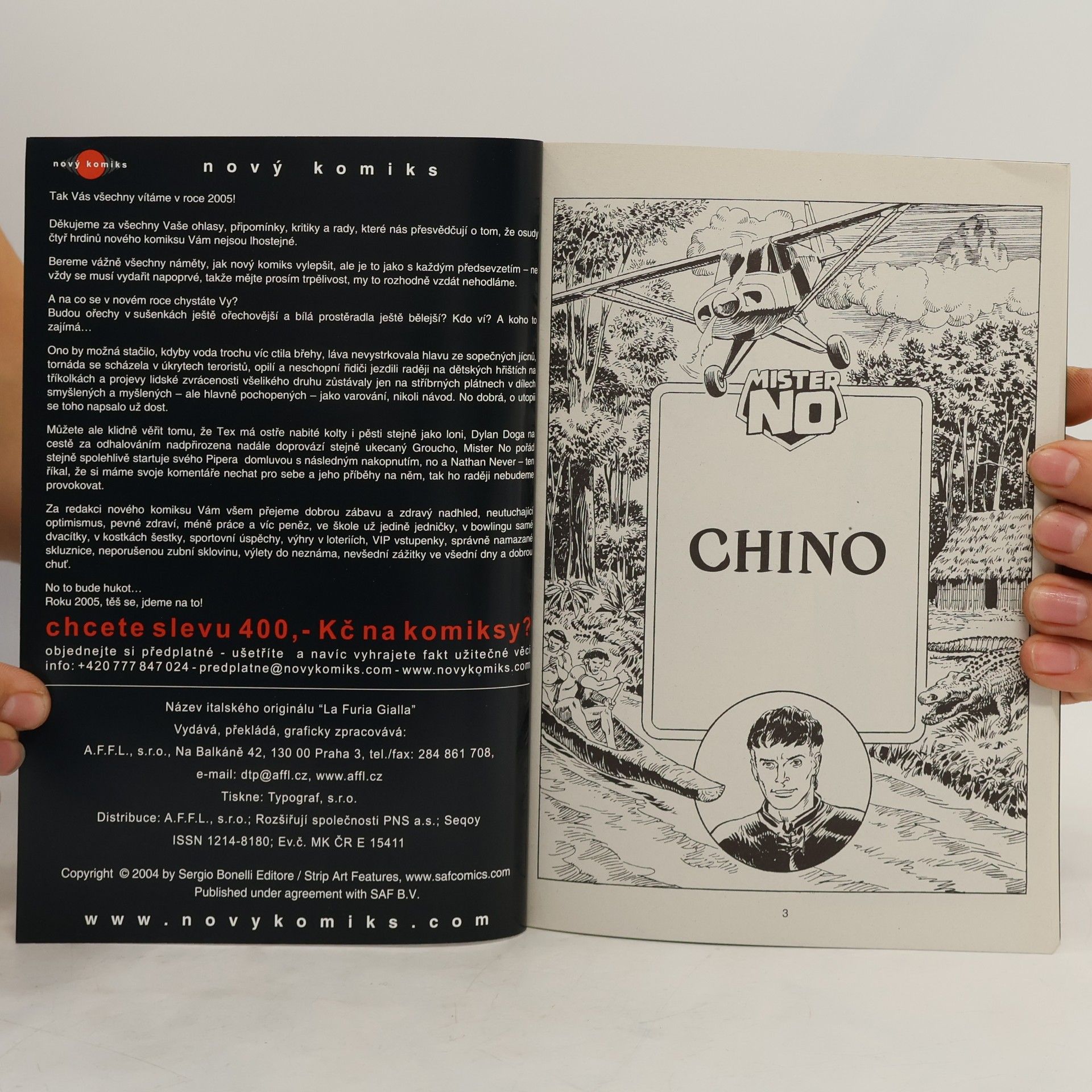G. Nolitta Mister No 3. Chino